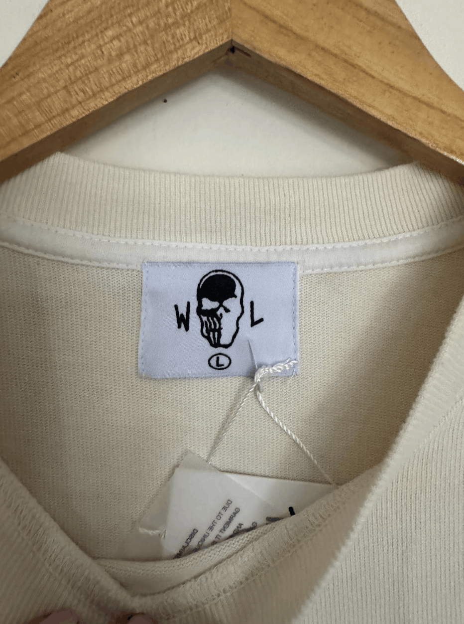 Warren Lotas Warren Lotas Port Royal Coldest Day T-shirt Cream Tee Shirt Size US L / EU 52-54 / 3 - 3 Thumbnail