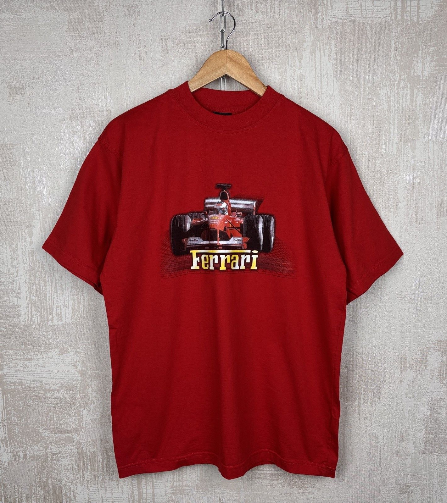 Ferrari Vintage 2000's Ferrari Bolid F1 T-shirt Size M Size US M / EU 48-50 / 2 - 3 Thumbnail