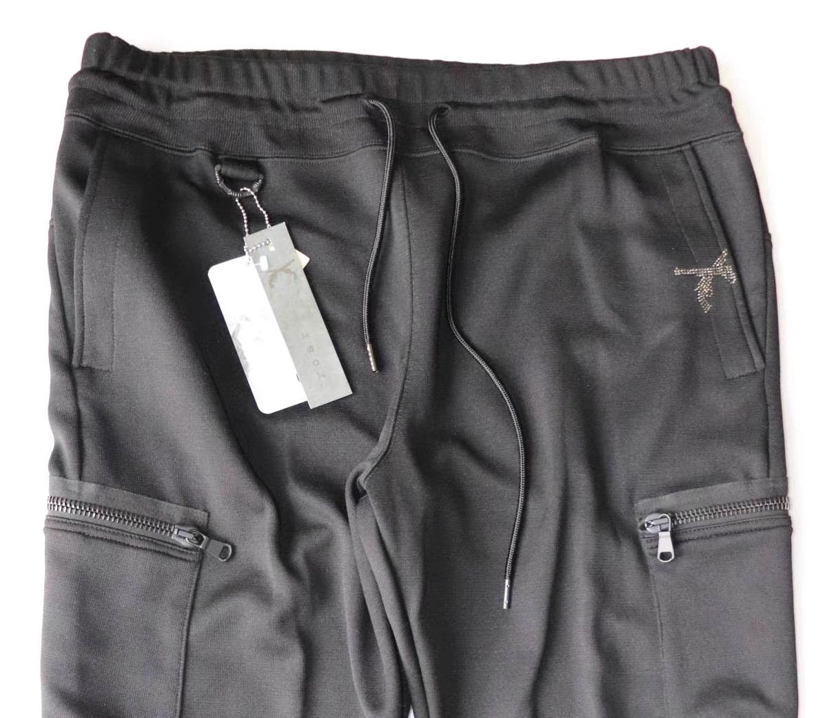 Roar Roar Mainline Crystal Double Guns Cargo Sweatpants K11 Size US 35 - 2 Thumbnail