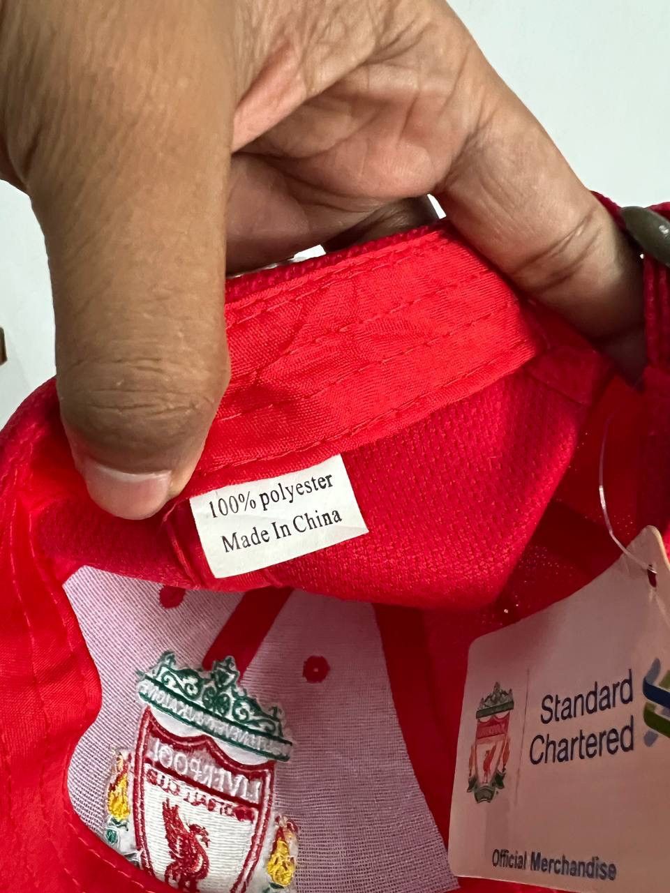 Vintage Liverpool Standard Chartered Hat Size ONE SIZE - 17 Thumbnail