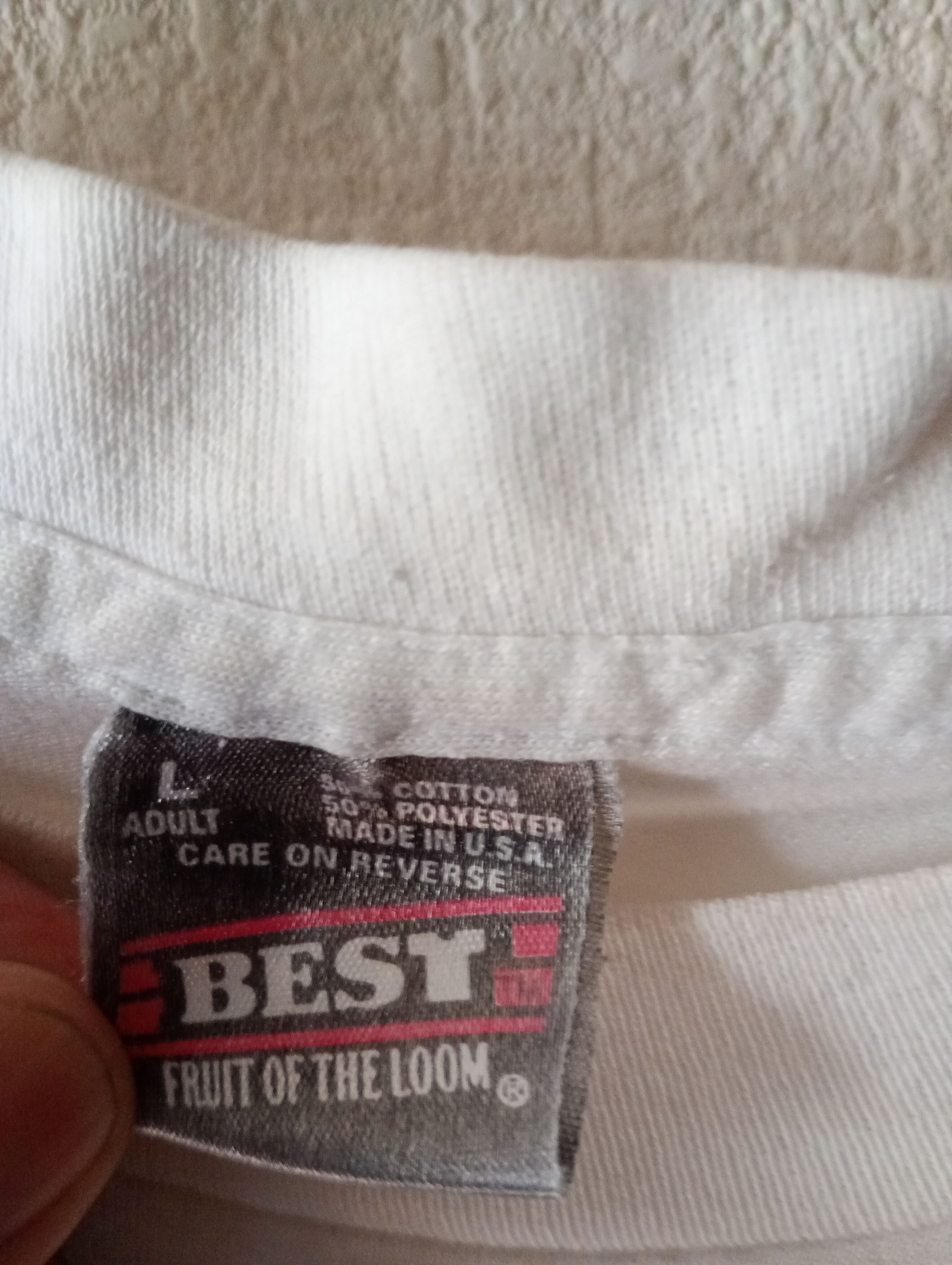 Fruit Of The Loom 90s ビンテージTシャツ Size US L / EU 52-54 / 3 - 3 Thumbnail