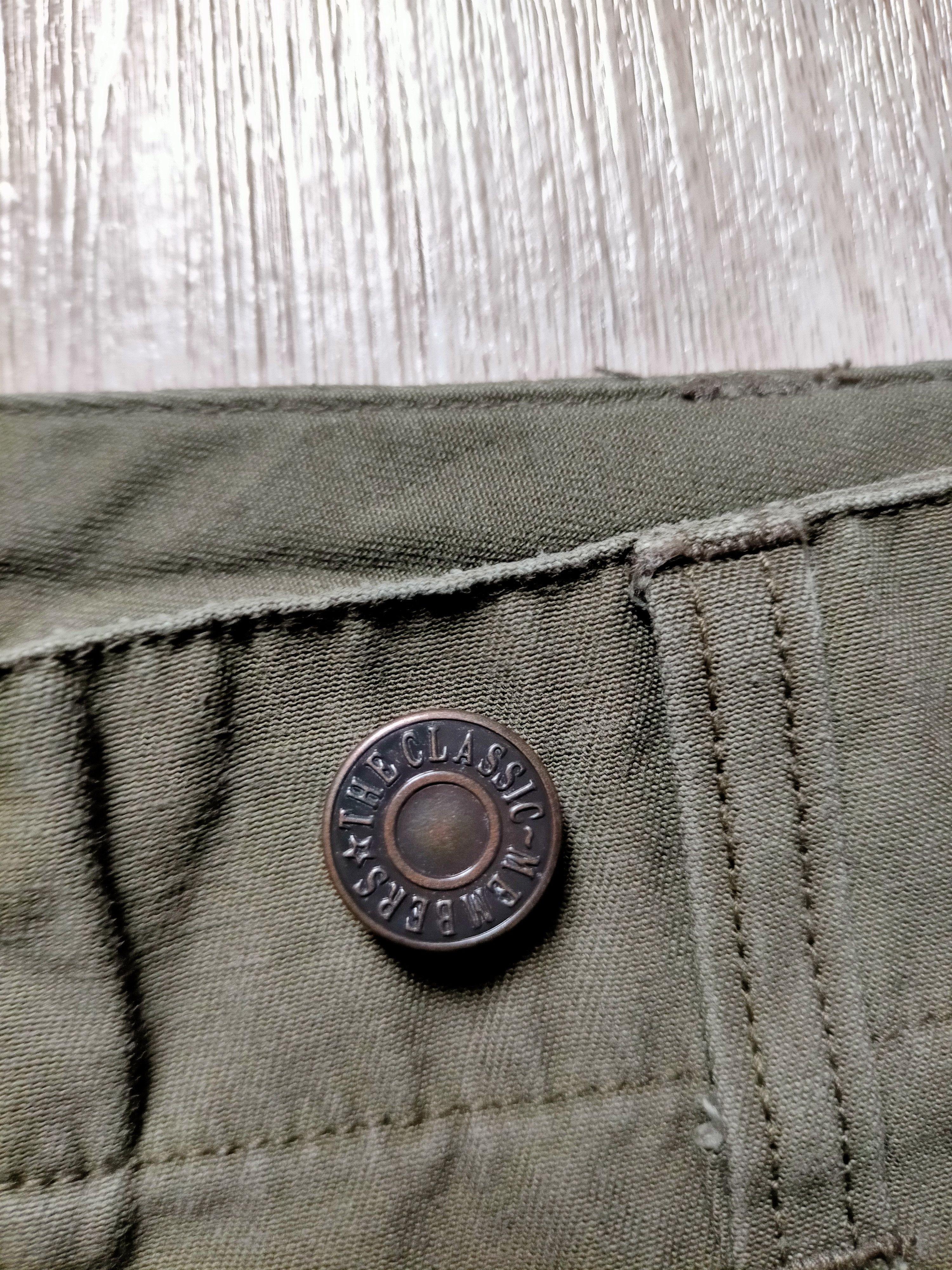 Japanese Brand Army Air Force Green Olive Monkey Pants Size US 31 - 16 Thumbnail