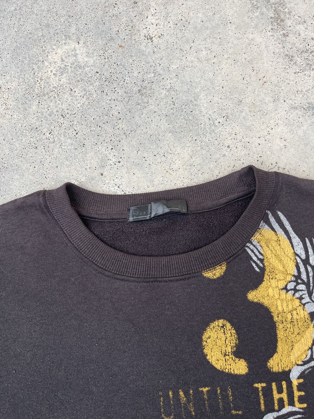 Affliction × Japanese Brand × Vintage Japanese Poem Sukajan Phoenix Bird Pullover Sweatshirt Size US L / EU 52-54 / 3 - 7 Thumbnail