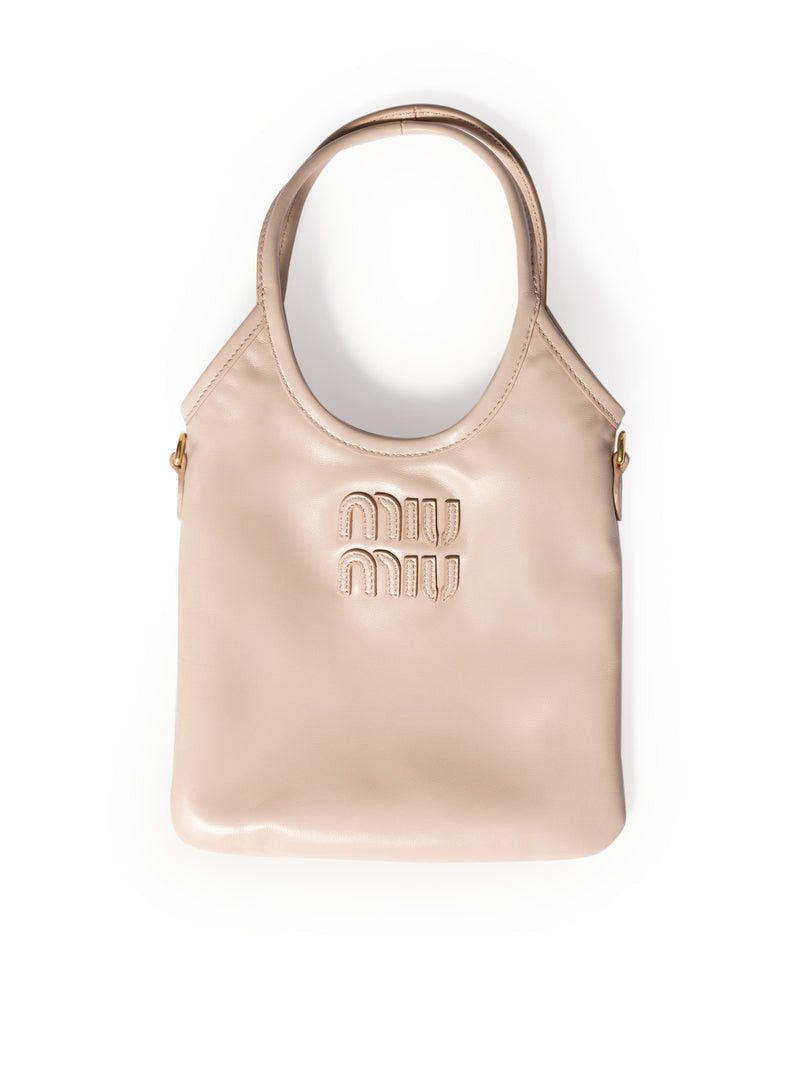 Miu Miu IVY LEATHER HANDBAG Size ONE SIZE - 1 Thumbnail