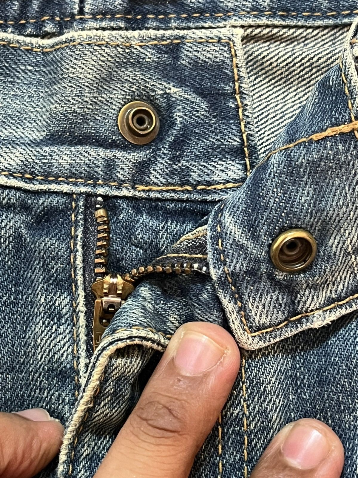 Cosmic Wonder Vintage Cosmic Wonder Flare Patches Madonna Style Denim Size US 31 - 7 Thumbnail