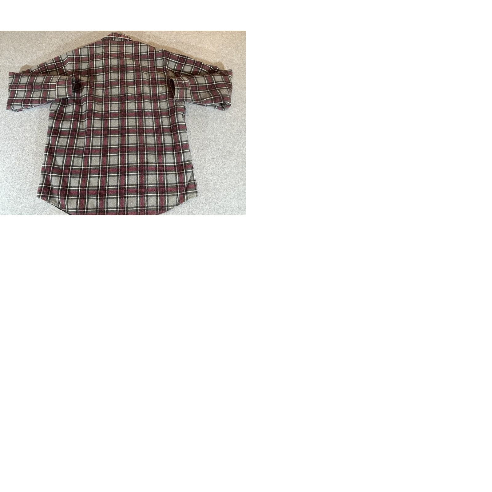 Vintage VINTAGE Fieldmaster Quilted Flannel Shirt Jacket Shacket Mens Large Gray Plaid Workwear Clothing Shirt/Coat Mens L Size US L / EU 52-54 / 3 - 9 Thumbnail