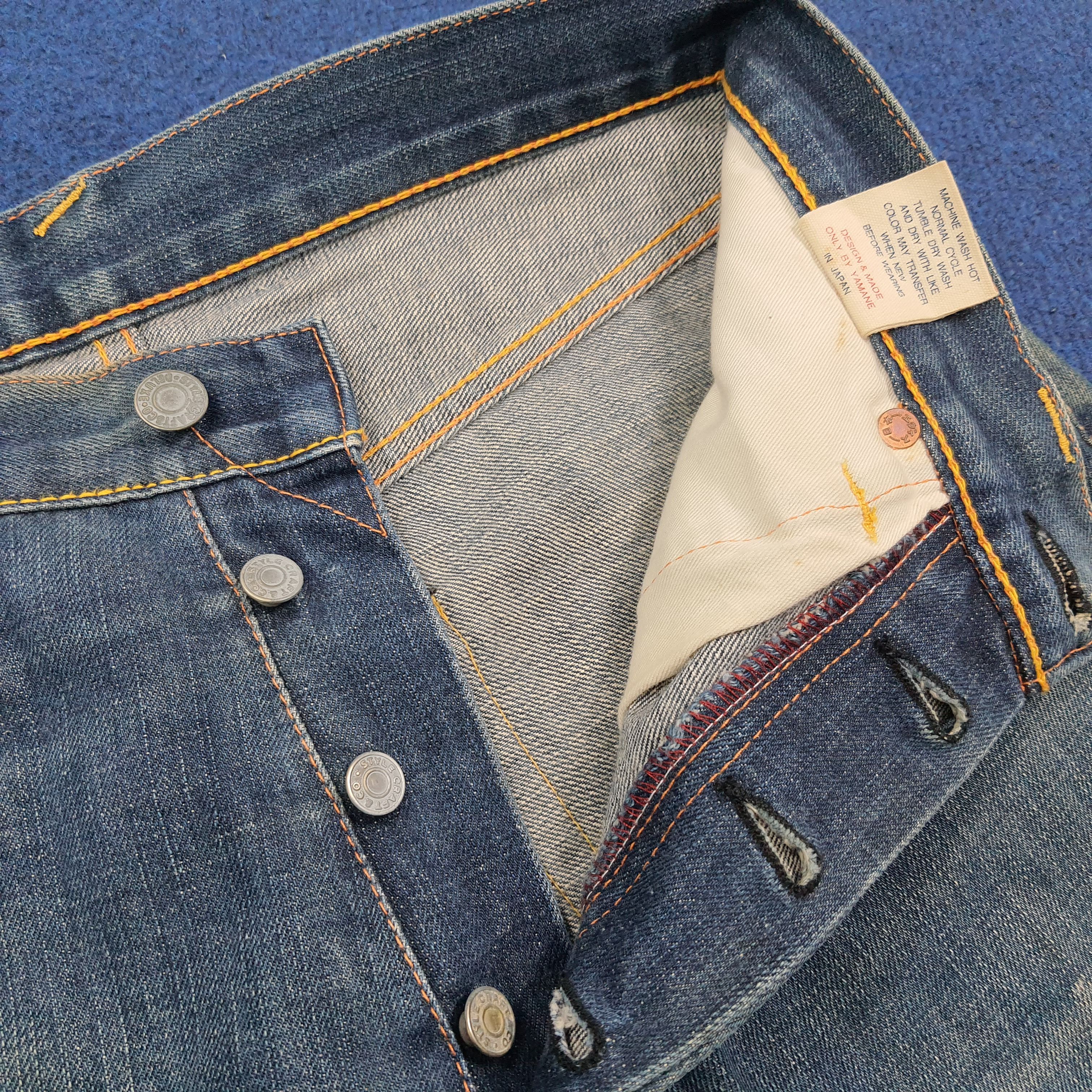 Evisu Vintage Evisu Japan Streetwear Custom Daicock Jeans C280N16 Size US 28 / EU 44 - 9 Thumbnail