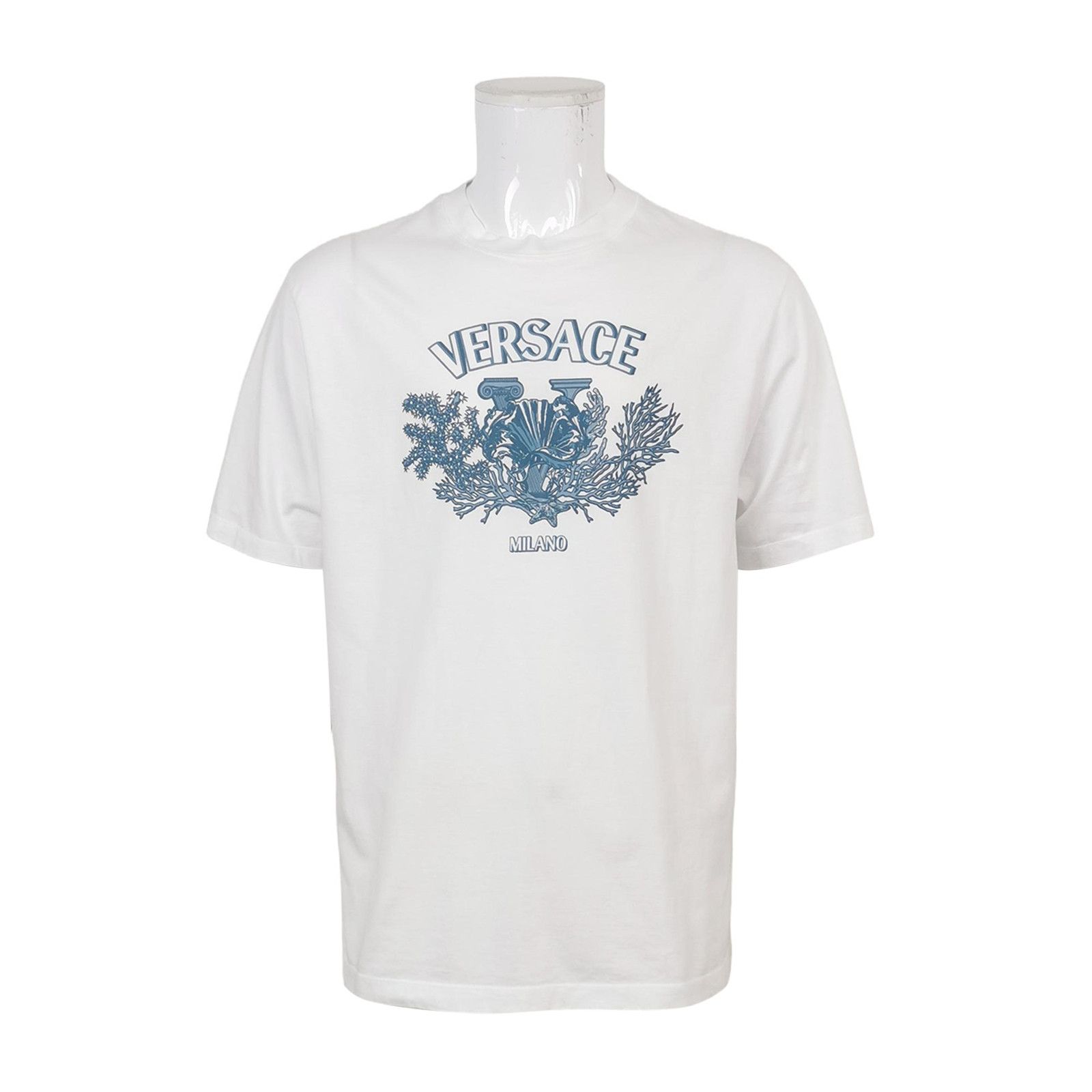 Versace Cotton Logo Crewneck T-Shirt XL