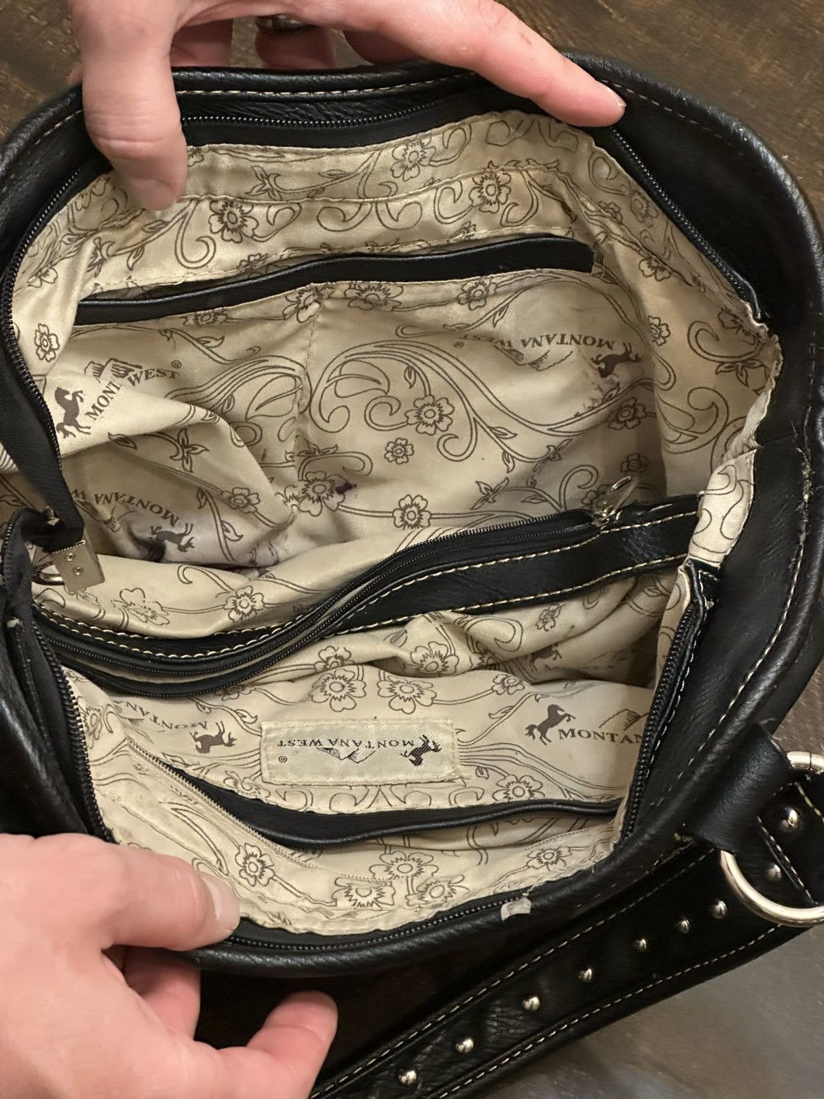 Other Montana West Y2K Distressed Studded Cross Purse Size ONE SIZE - 12 Thumbnail
