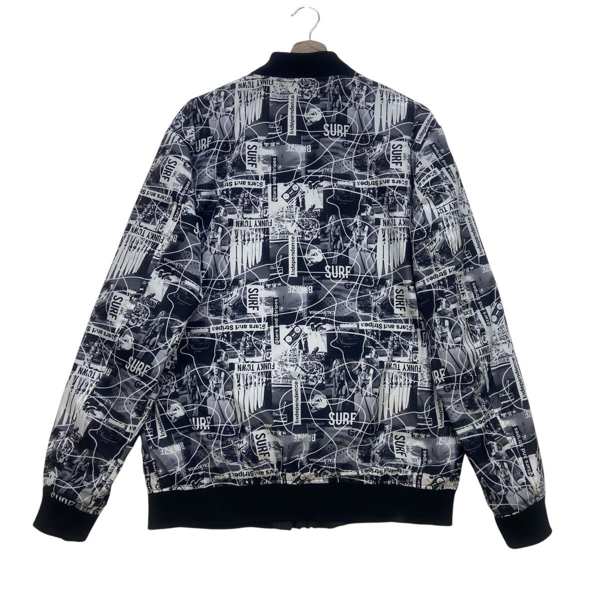 Japanese Brand Japanese Brand Surf Independence Full Print Bomber Style Size US M / EU 48-50 / 2 - 2 Thumbnail