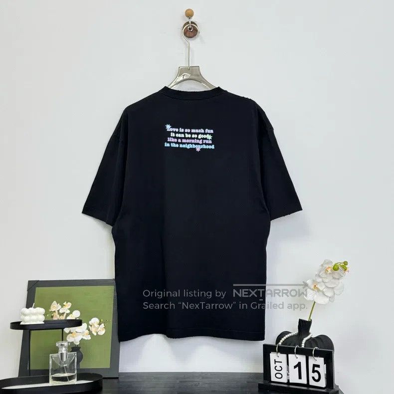 Balenciaga Balenciaga Yue Liang xing kong Xiao Xiong short sleeve Size US M / EU 48-50 / 2 - 3 Thumbnail