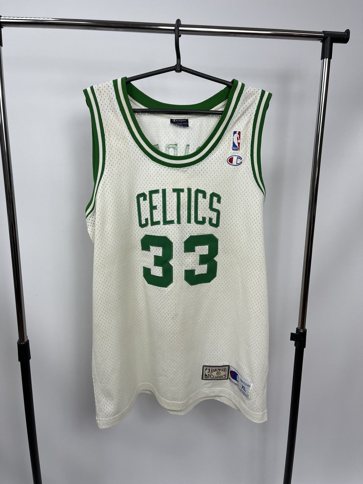 Champion LARRY BIRD BOSTON CELTICS JERSEY NBA BASKETBALL CHAMPION XL Size US XL / EU 56 / 4 - 2 Thumbnail