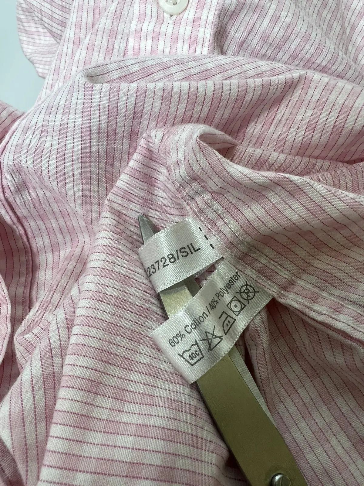 Designer × Vintage × Yves Saint Laurent Vintage Yves Saint Laurent shirt Size US L / EU 52-54 / 3 - 5 Thumbnail