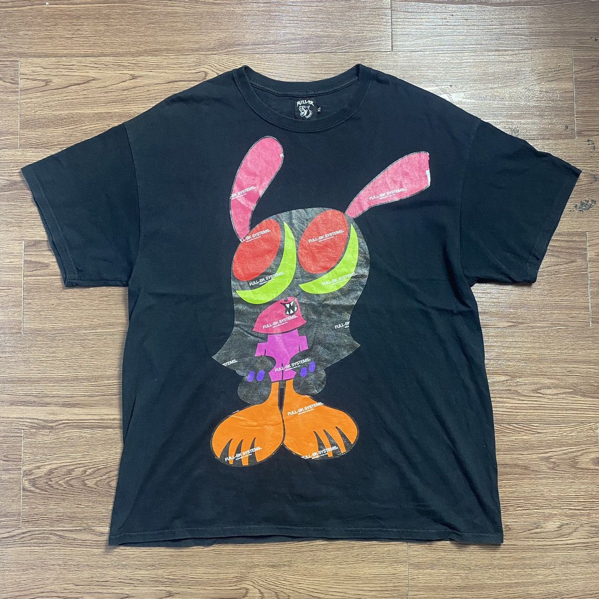 image of Hysteric Glamour x Skoloct Full Bk X Skoloct T-Shirt in Black, Men's (Size Large)
