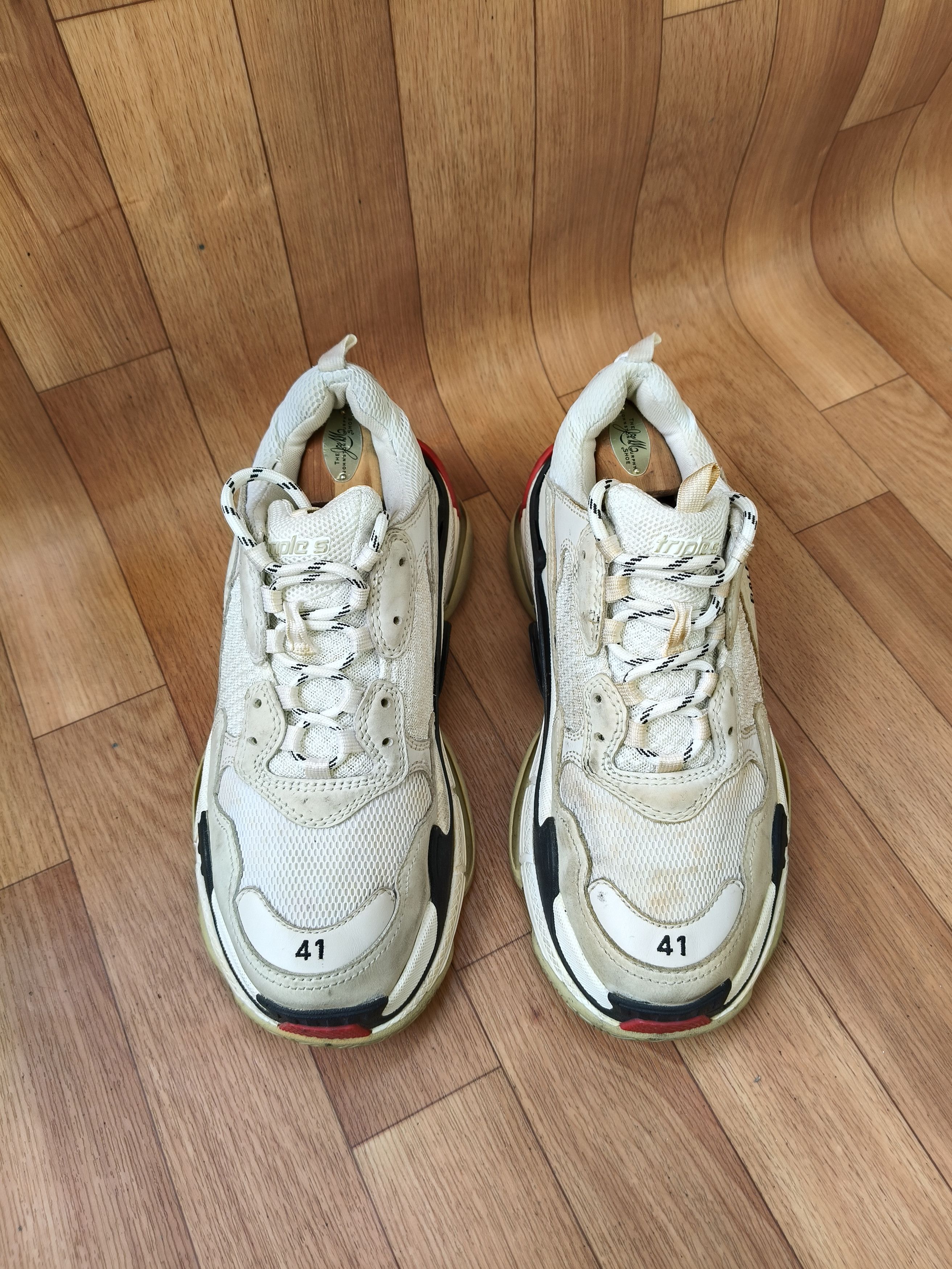 Balenciaga BALENCIAGA TRACK TRIPLE S SNEAKERS Size US 8 / EU 41 - 10 Thumbnail