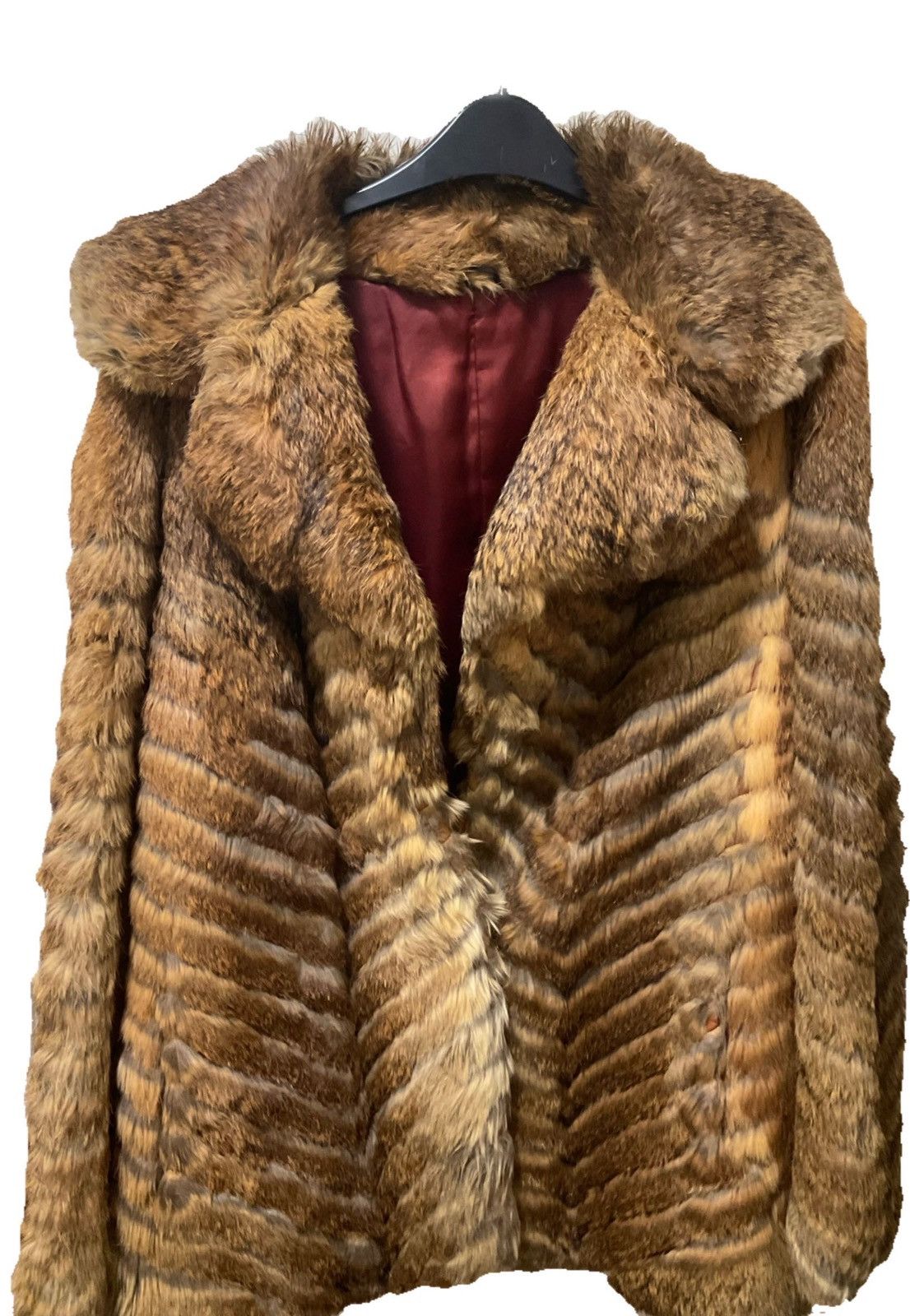 Other Real Vintage Brown Full-Length Fur Coat Size M / US 6-8 / IT 42-44 - 1 Thumbnail