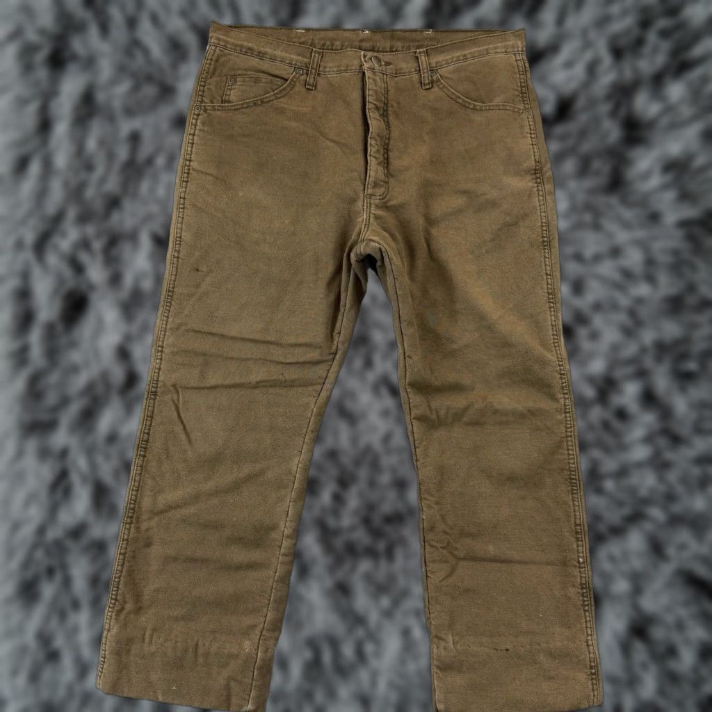 Wrangler Wrangler Rugged Wear Jeans Mens 38x29 Brown Fleece Lined Denim Workwear Outdoor Jeans Size US 38 / EU 54 - 1 Thumbnail