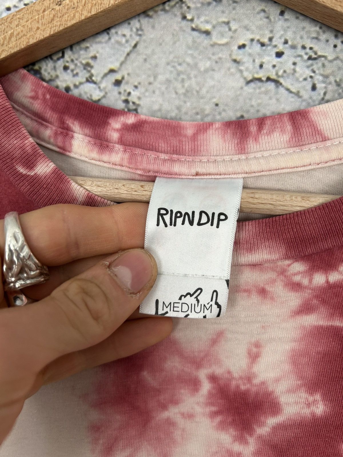 RIPNDIP RIPNDIP Tie Dye Longsleeve Mushroom Streetwear Skate Hype Size US M / EU 48-50 / 2 - 6 Thumbnail