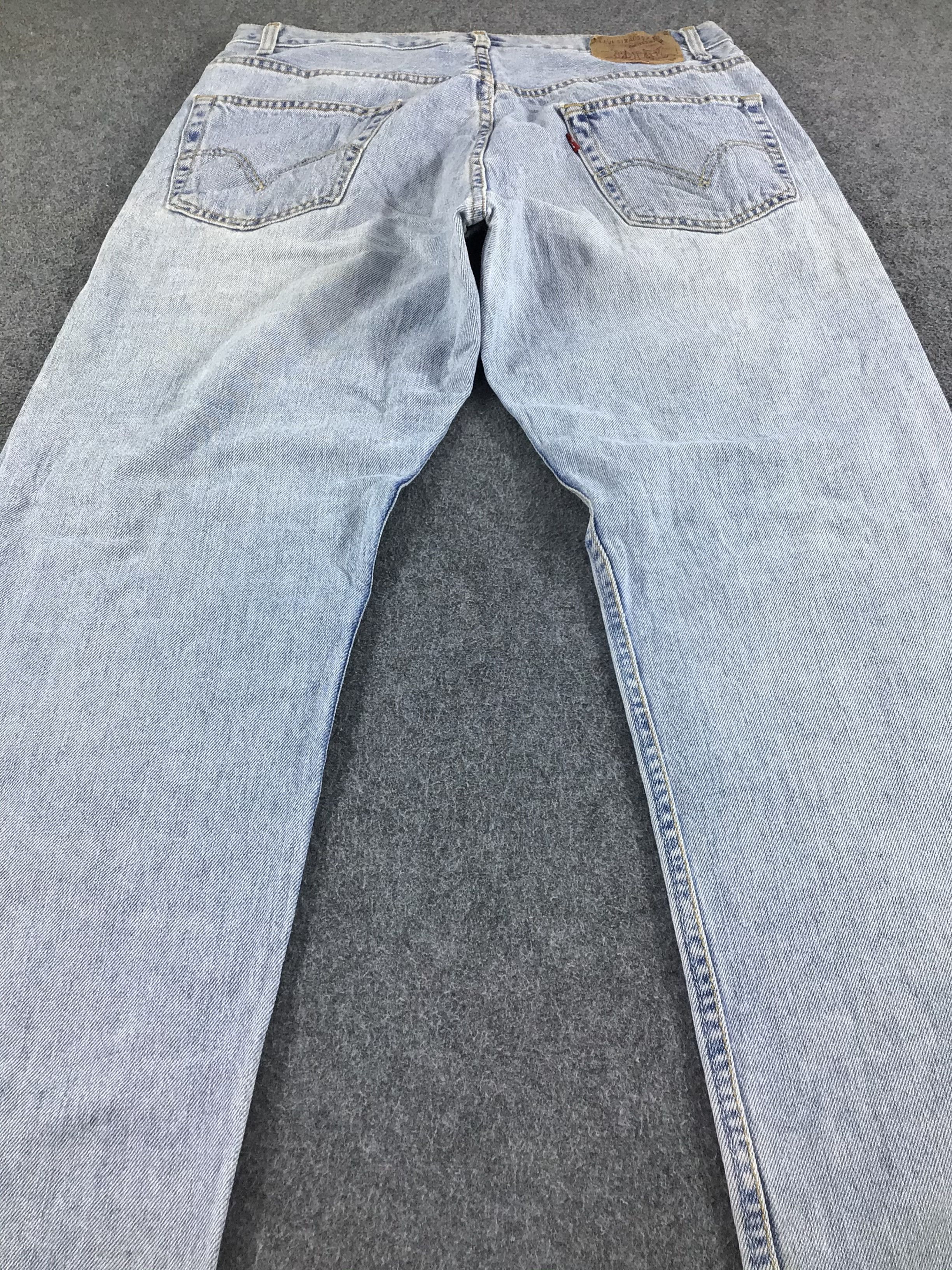 Levi's Vintage Light Wash Levis 505 Jeans-J757 Size US 35 - 4 Thumbnail