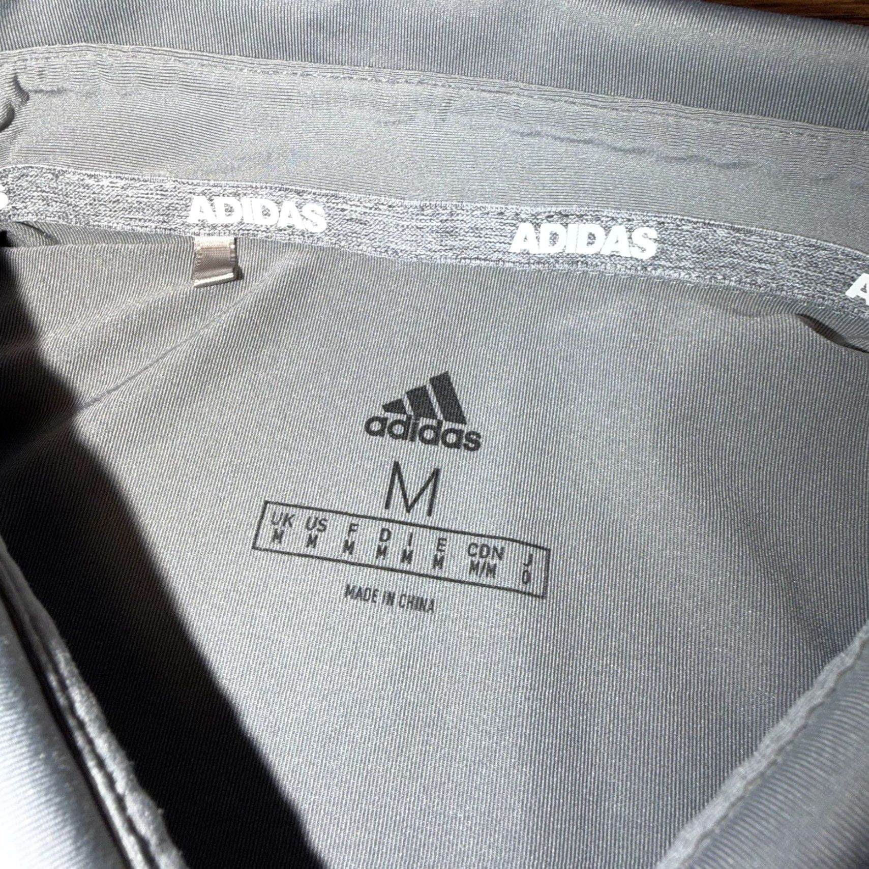 Adidas adidas Polo Mens Medium Gray Logo Fox Chapel Golf Club Polo Size US M / EU 48-50 / 2 - 4 Thumbnail