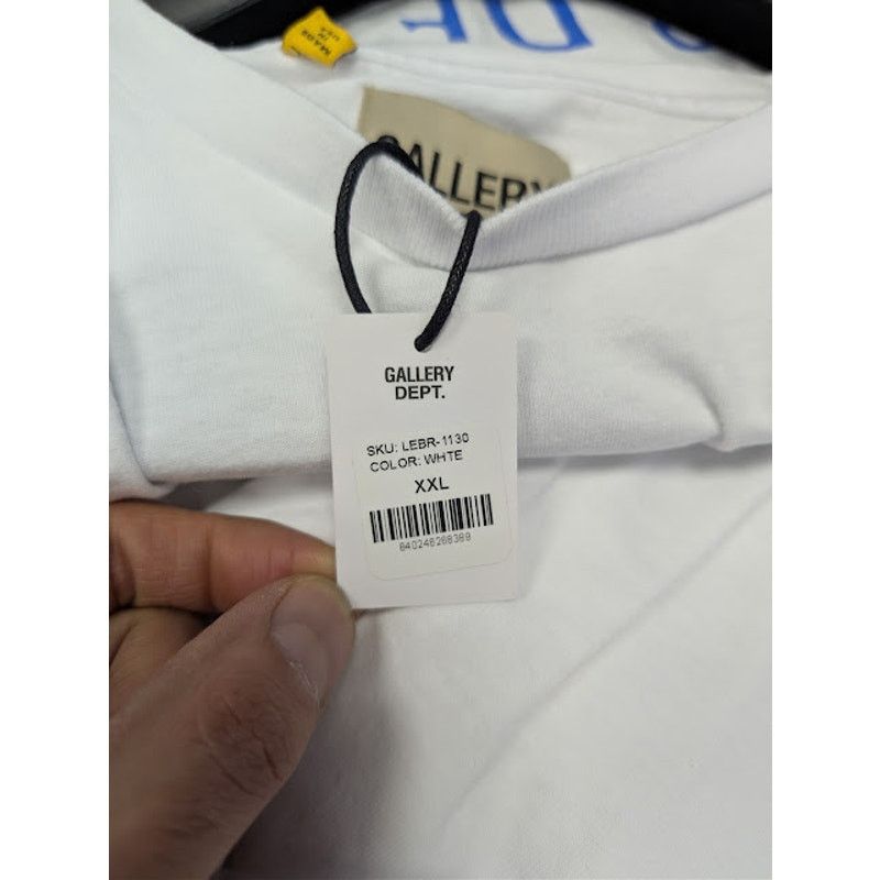 Gallery Dept. o1rshd1 Q:2 / Le Bar Shop Long Sleeve T-Shirt in White Size US XXL / EU 58 / 5 - 22 Thumbnail