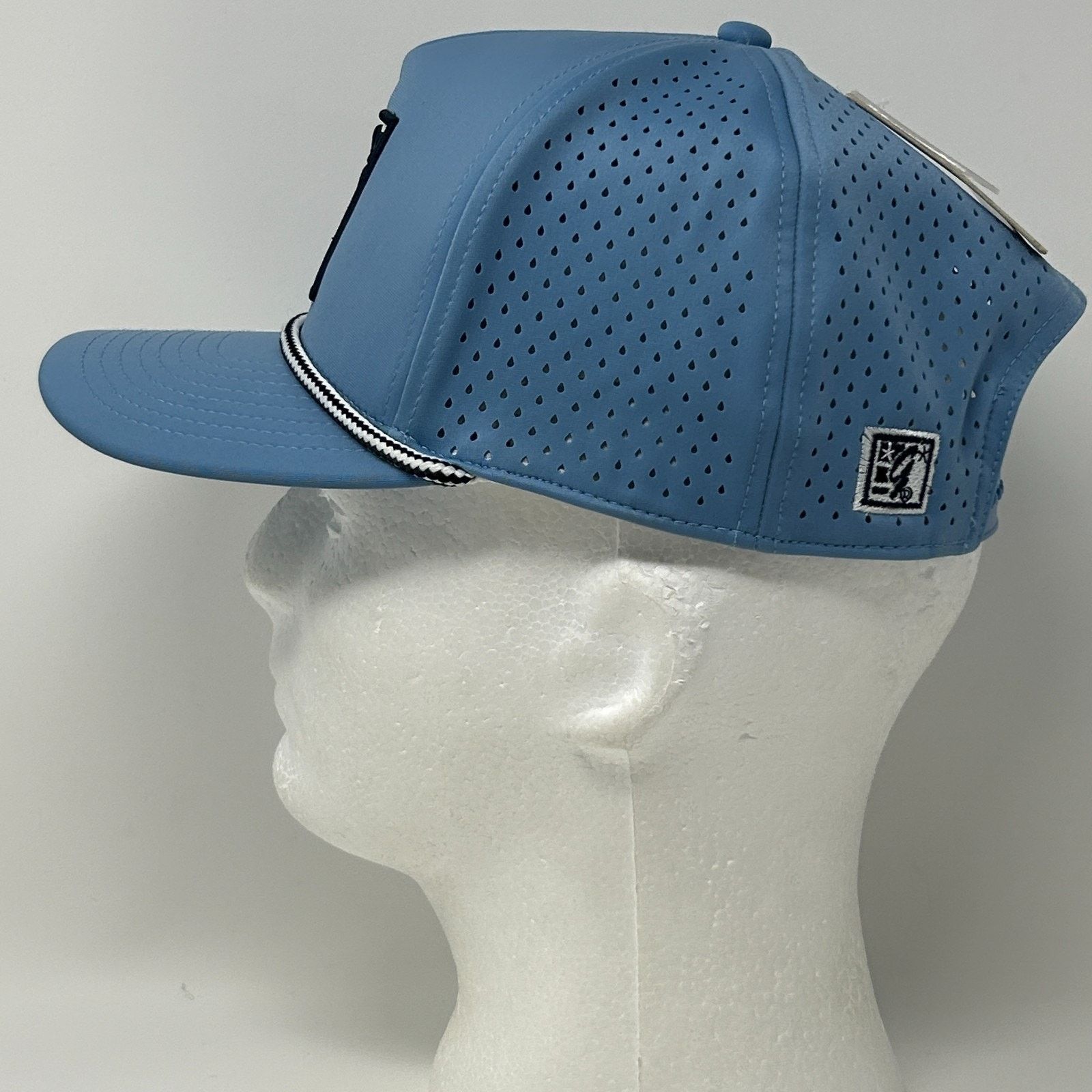 The Game The Game Logo Trucker Hat Cap Blue Mesh Snapback 5 Panel Size ONE SIZE - 6 Thumbnail
