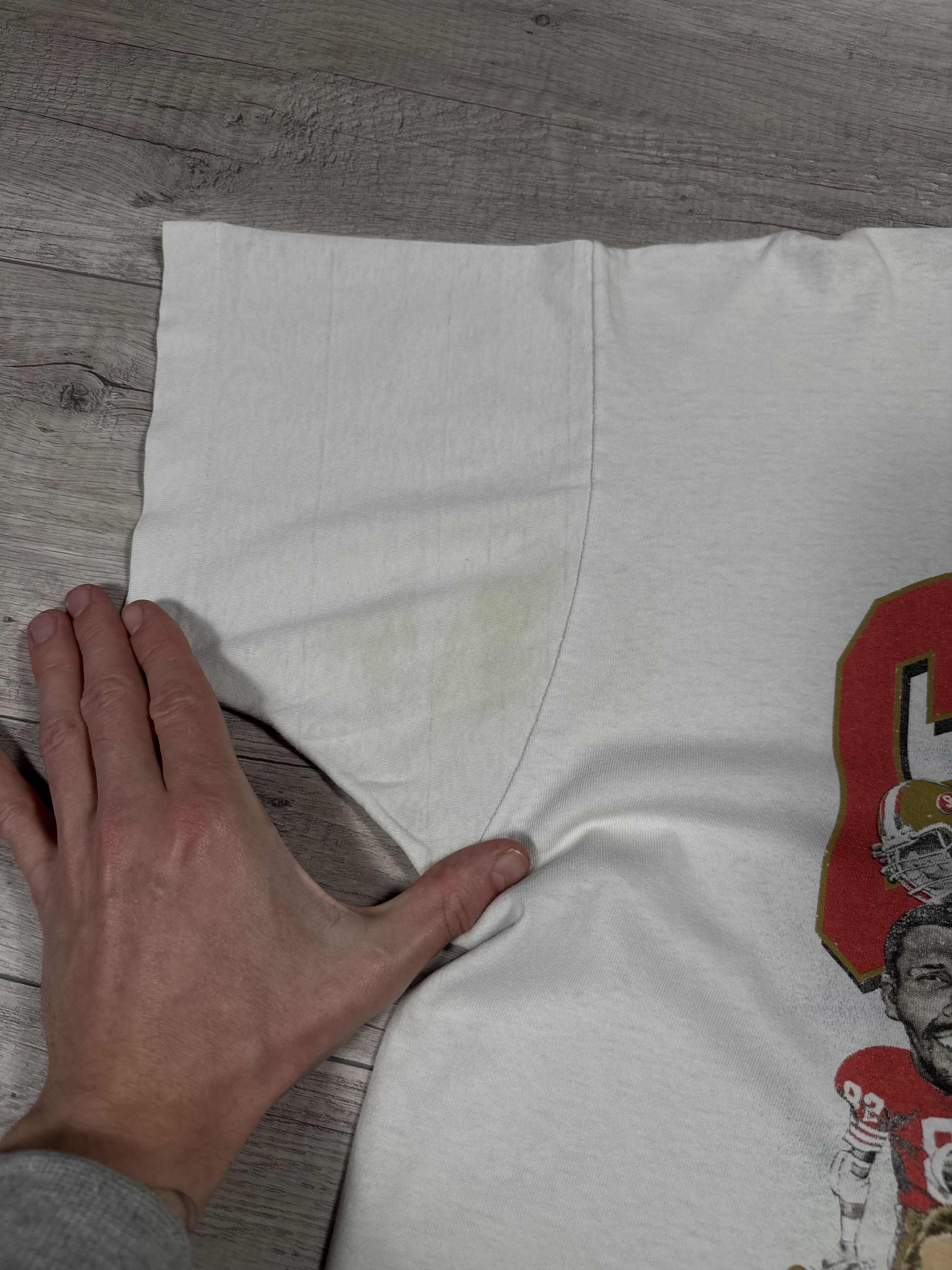 NFL Vtg 1990 San Francisco 49ers Super Bowl Champs Tee Size US XL / EU 56 / 4 - 8 Thumbnail