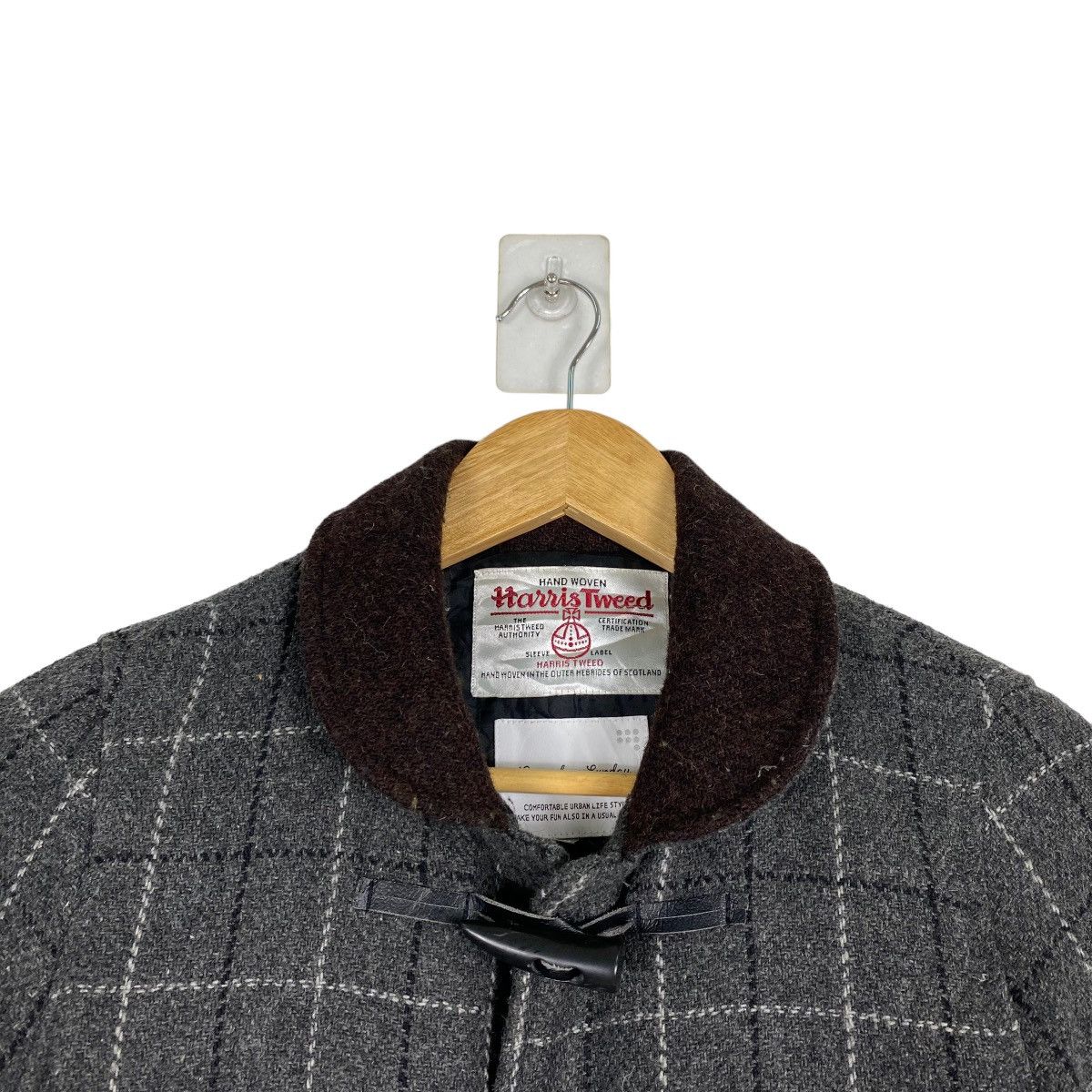 Harris Tweed Designer Hariss tweed Wool Long Coat Size US M / EU 48-50 / 2 - 5 Thumbnail
