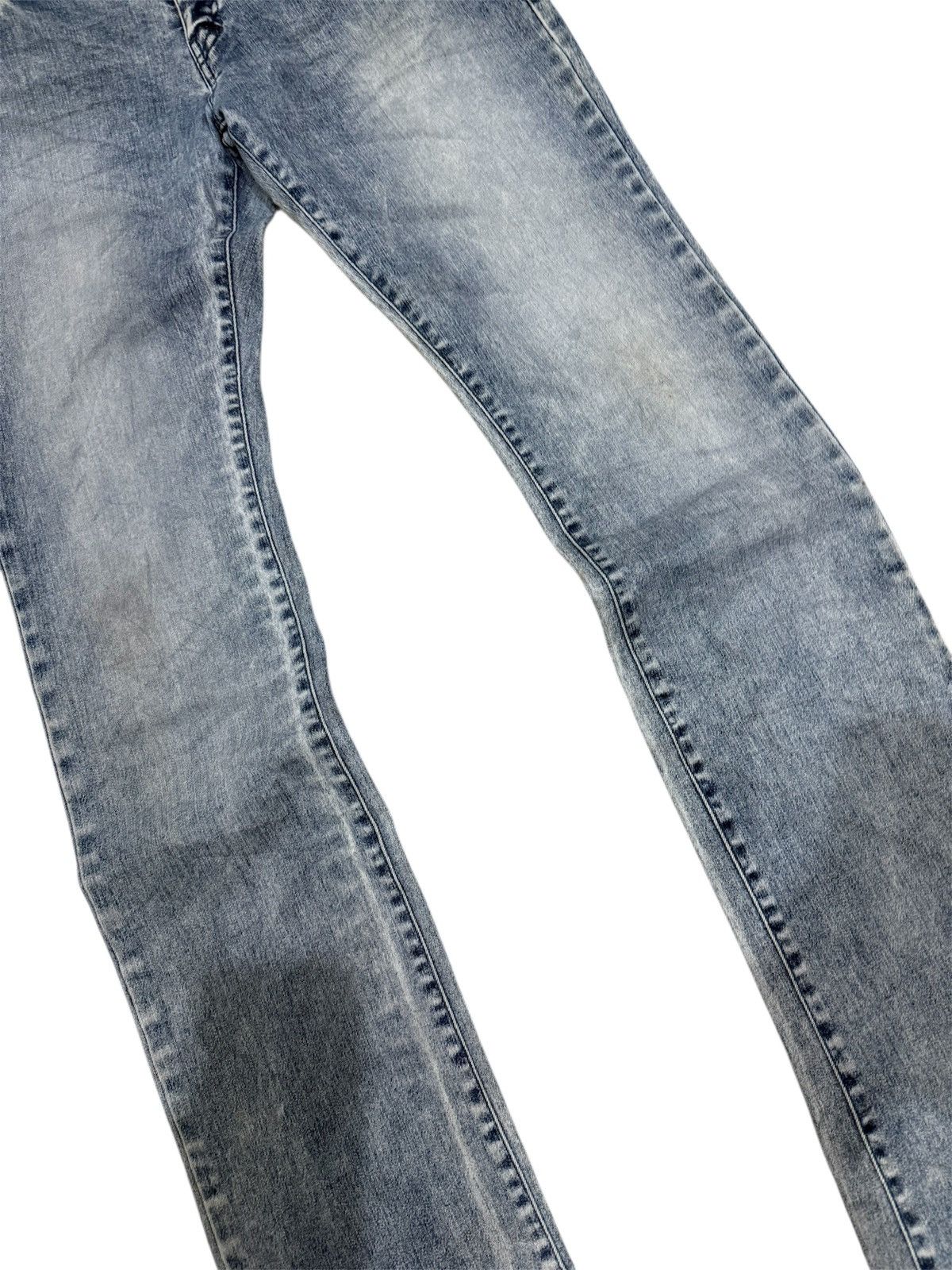 Tornado Mart TORNADO MART ACID WASH BOOTCUT JEANS Size US 34 / EU 50 - 4 Thumbnail