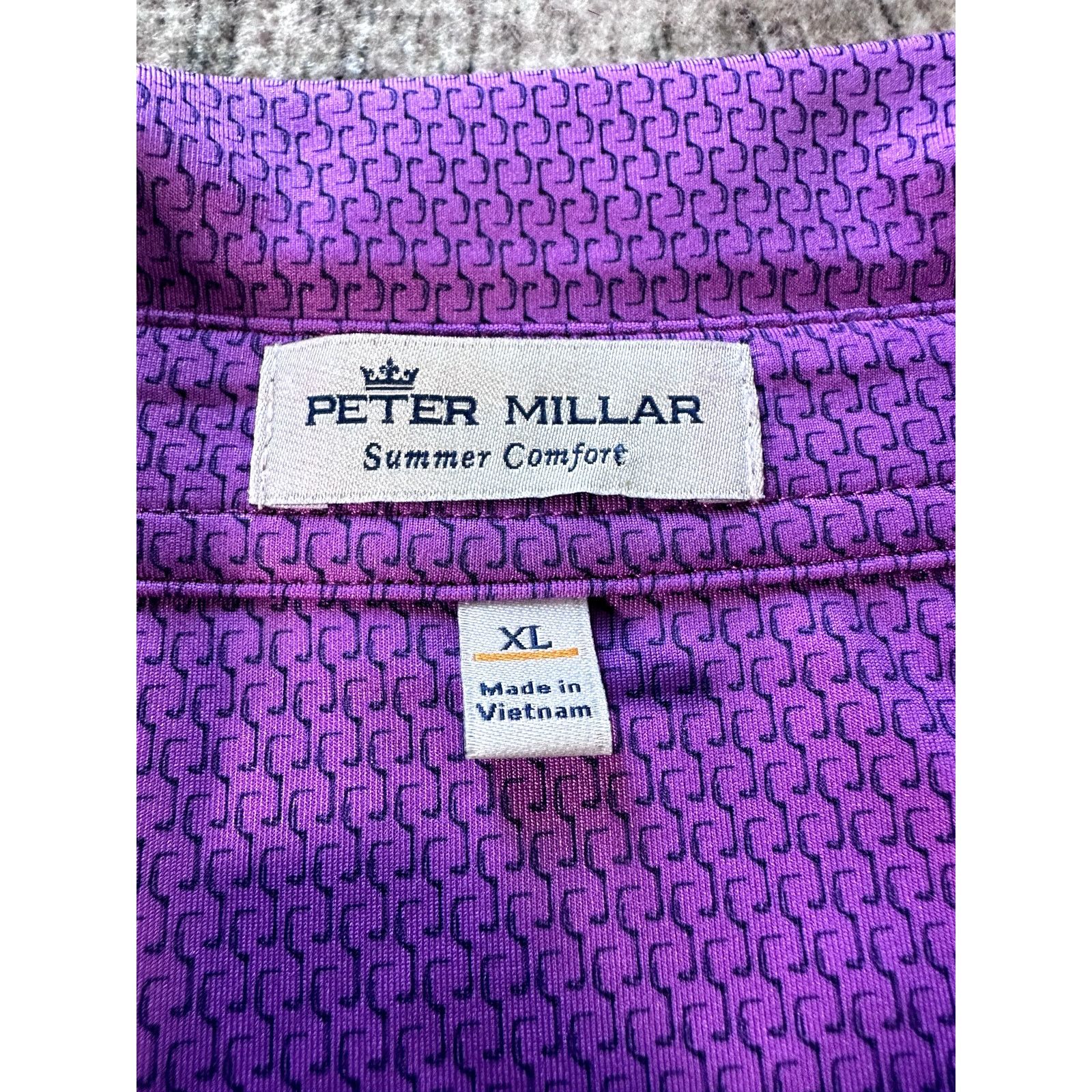 Peter Millar Peter Millar XL Summer Comfort Half Performance Polo Shirt Size US XL / EU 56 / 4 - 8 Thumbnail