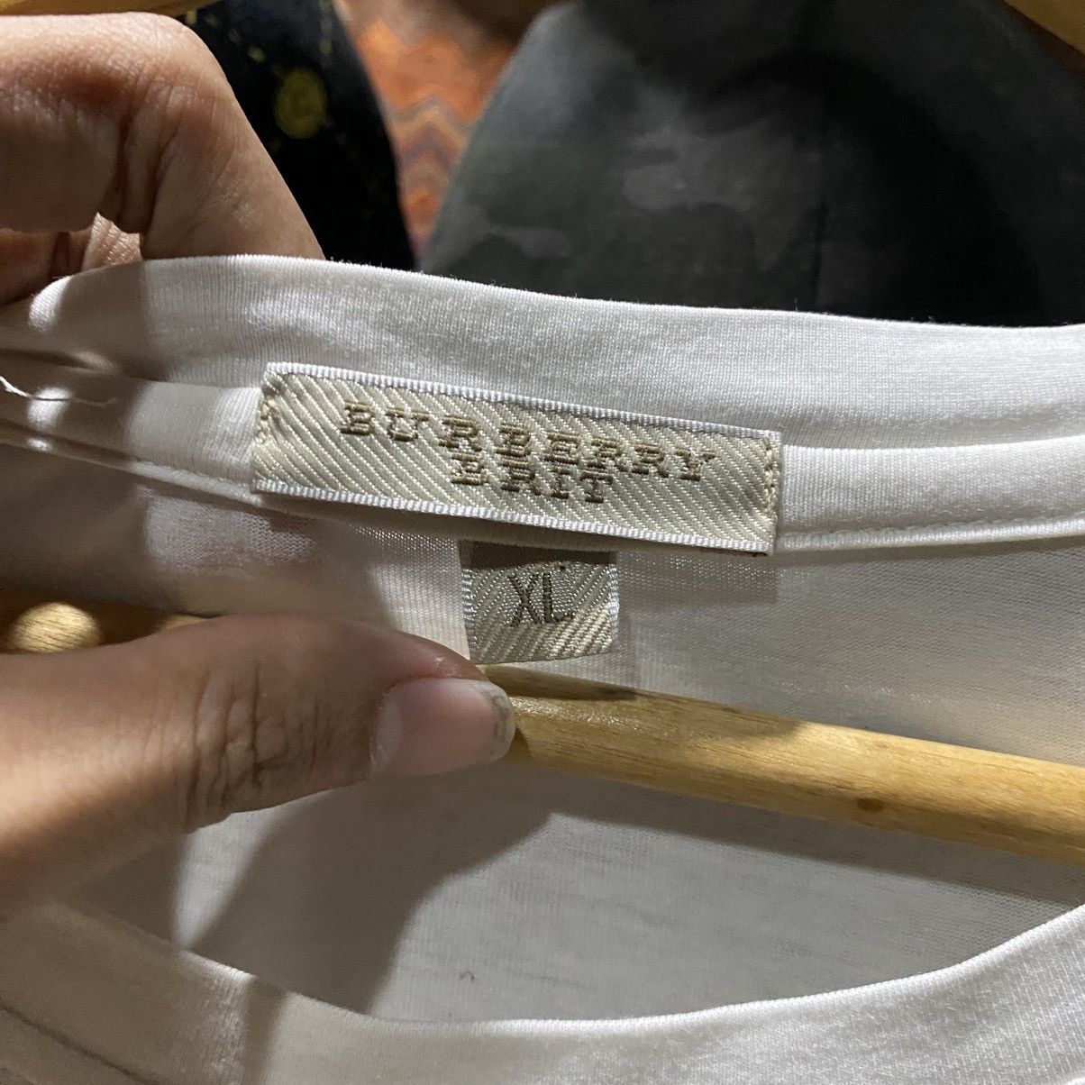Burberry Prorsum Spring 2015 Teal White Great British Writers Cotton Tshirt Size US XL / EU 56 / 4 - 8 Thumbnail