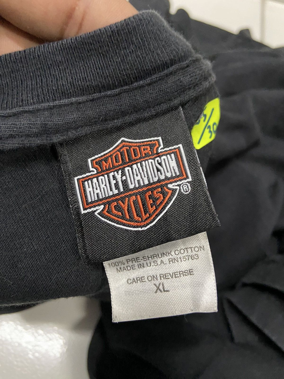 Harley Davidson VINTAGE Y2K HARLEY DAVIDSON ACE POMONA VALLEY TEE SHIRT Size US XL / EU 56 / 4 - 10 Thumbnail
