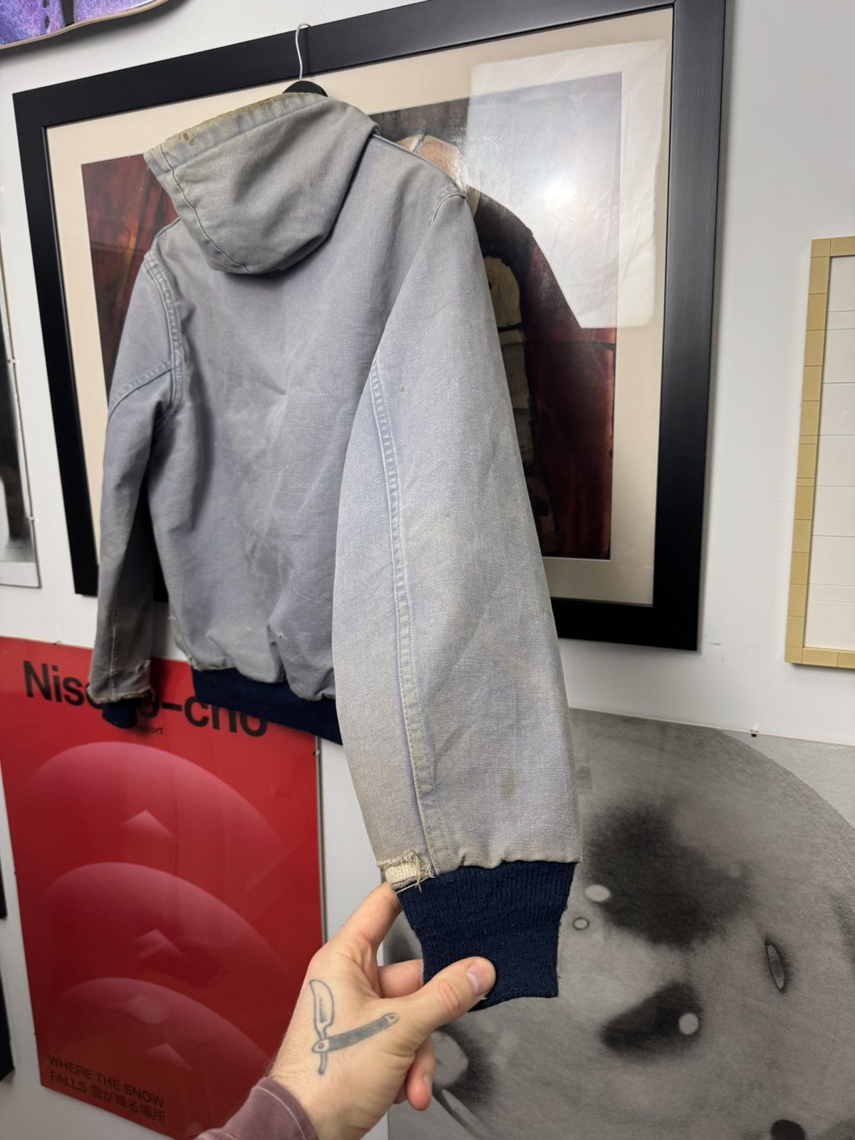 Carhartt Vintage 90s Carhartt Active Jacket Detroit Distressed Work Size US M / EU 48-50 / 2 - 10 Thumbnail