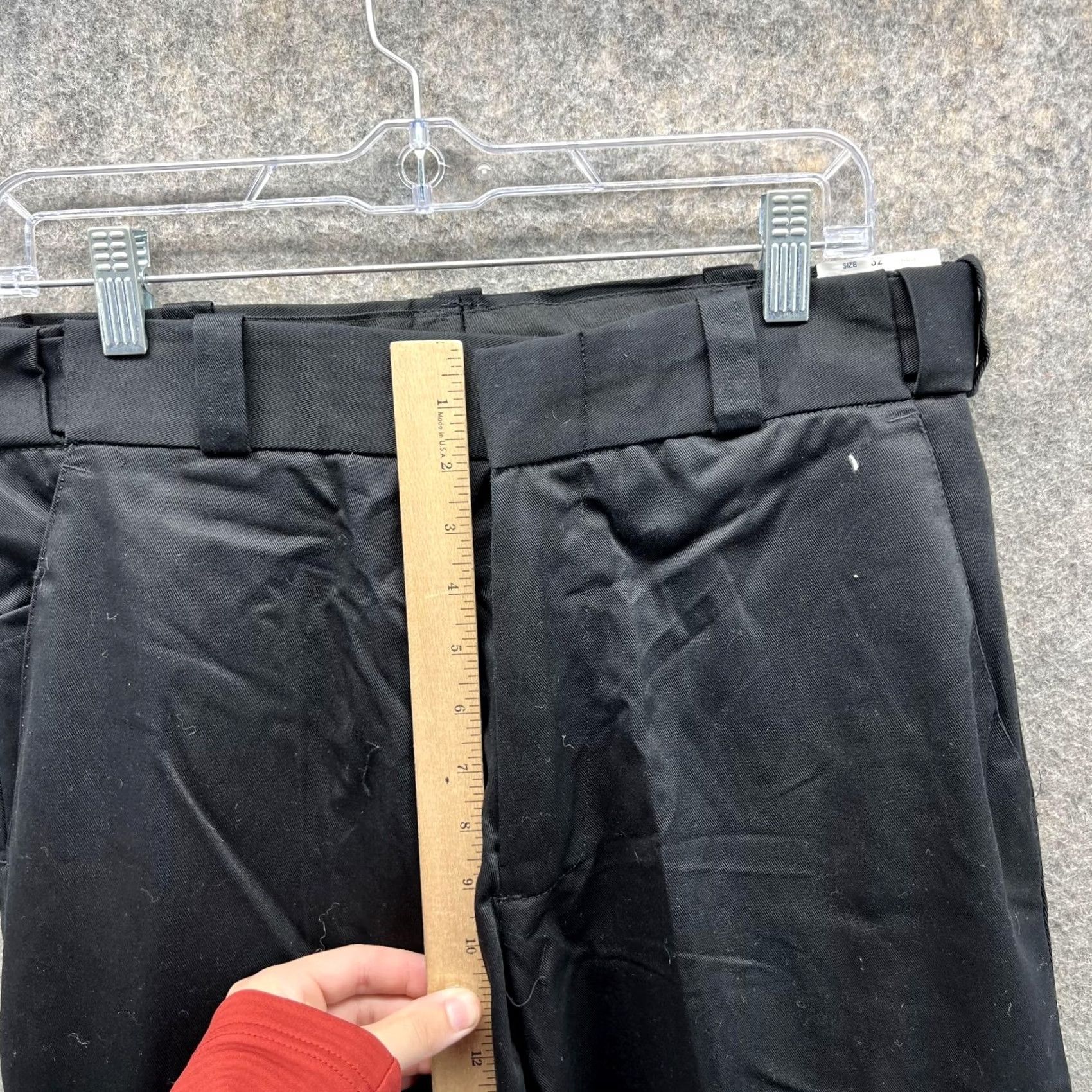 Vintage Tact Squad Pants Men 28 Reg Adult Black Polyester Cargo Pocket Casual Police Cargo Pants Men Regular 28 Black Size US 28 / EU 44 - 5 Thumbnail