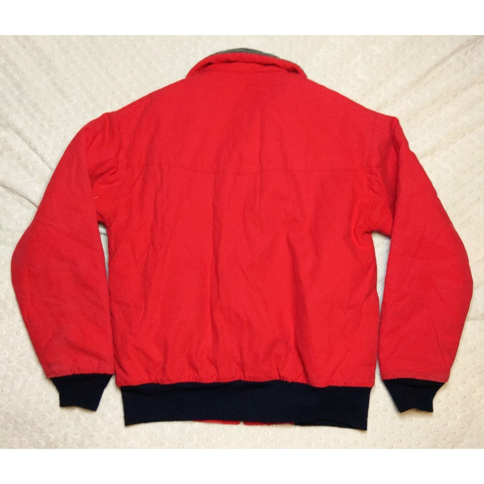 Vintage VTG Pella Chore Jacket Shirt Canvas Red Small Size US S / EU 44-46 / 1 - 7 Thumbnail