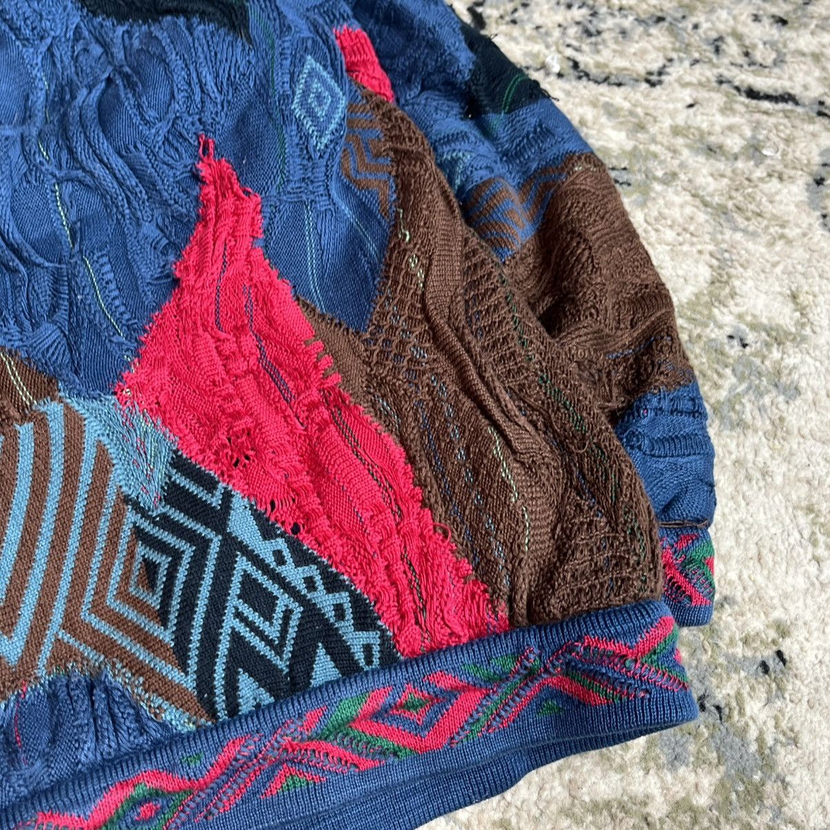 Coogi Vintage Rare Street Style Coquette Zip Up Sewn Sweater Coogi Size US S / EU 44-46 / 1 - 9 Thumbnail