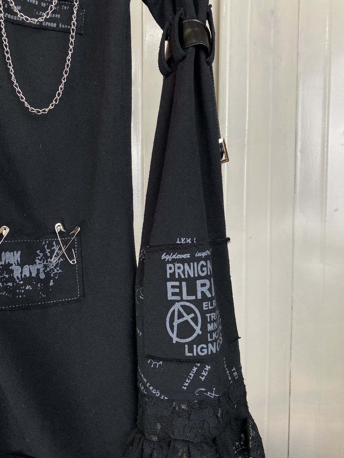 If Six Was Nine ACDC Rag Punk Grunge Seditionaries Cat Hoodie Design Size US S / EU 44-46 / 1 - 5 Thumbnail