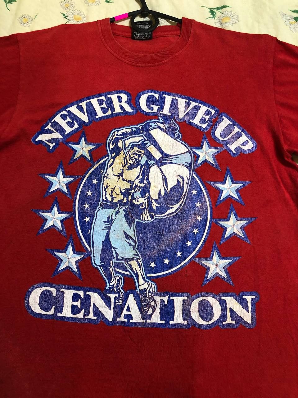 WWE WWE John Cena Never Give Up Cenation T Shirt Size US M / EU 48-50 / 2 - 3 Thumbnail