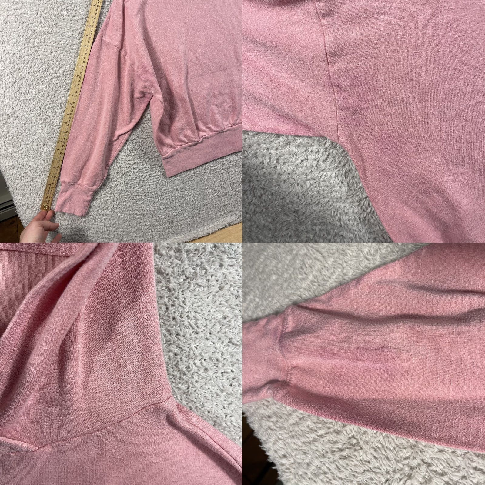 Fabletics Fabletics Go To Hoodie Pullover Womens Medium Pink Yoga Running Gym Casual Crop Size M / US 6-8 / IT 42-44 - 8 Thumbnail