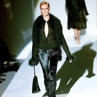 Gucci Gucci - Tom Ford - FW1999 - Suede Ring Bag Size ONE SIZE - 1 Thumbnail