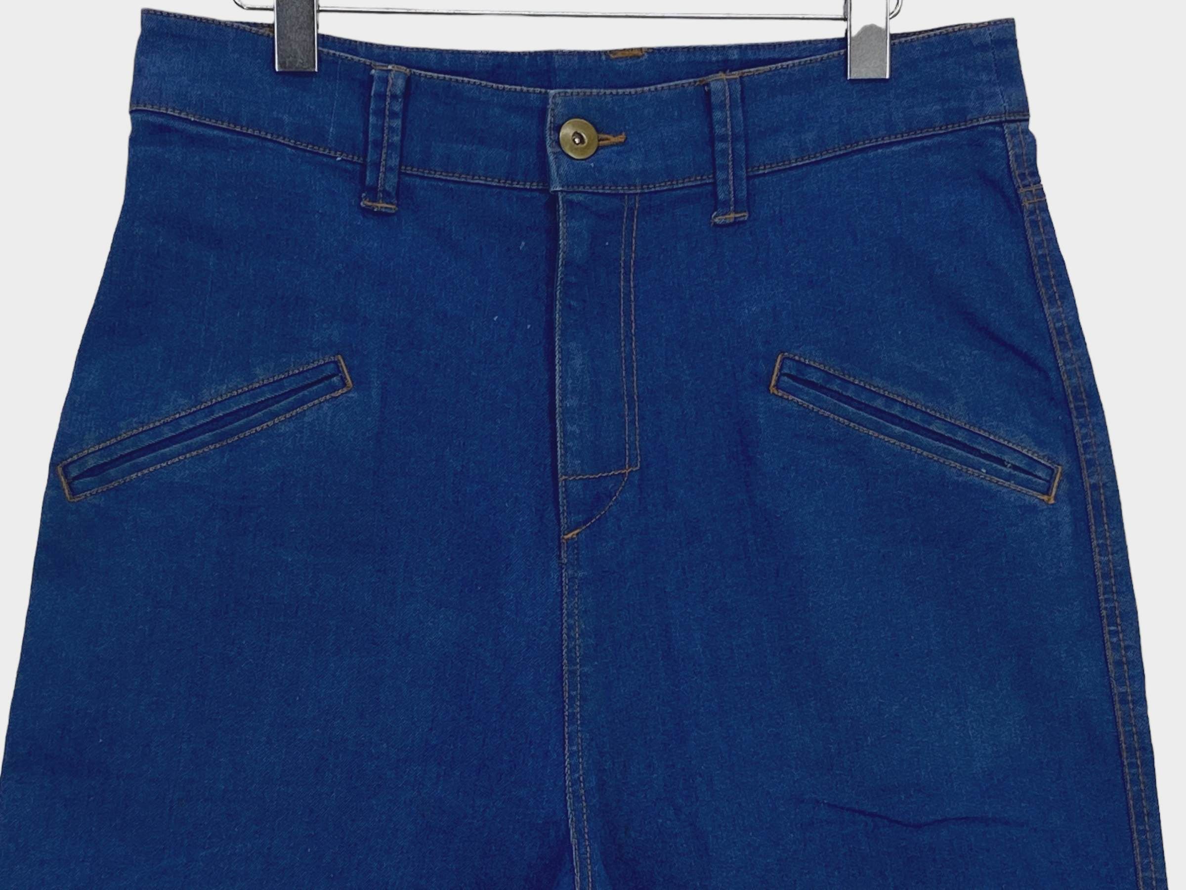 Japanese Brand Loose Pants Tapered Leg Pants Size US 33 - 3 Thumbnail