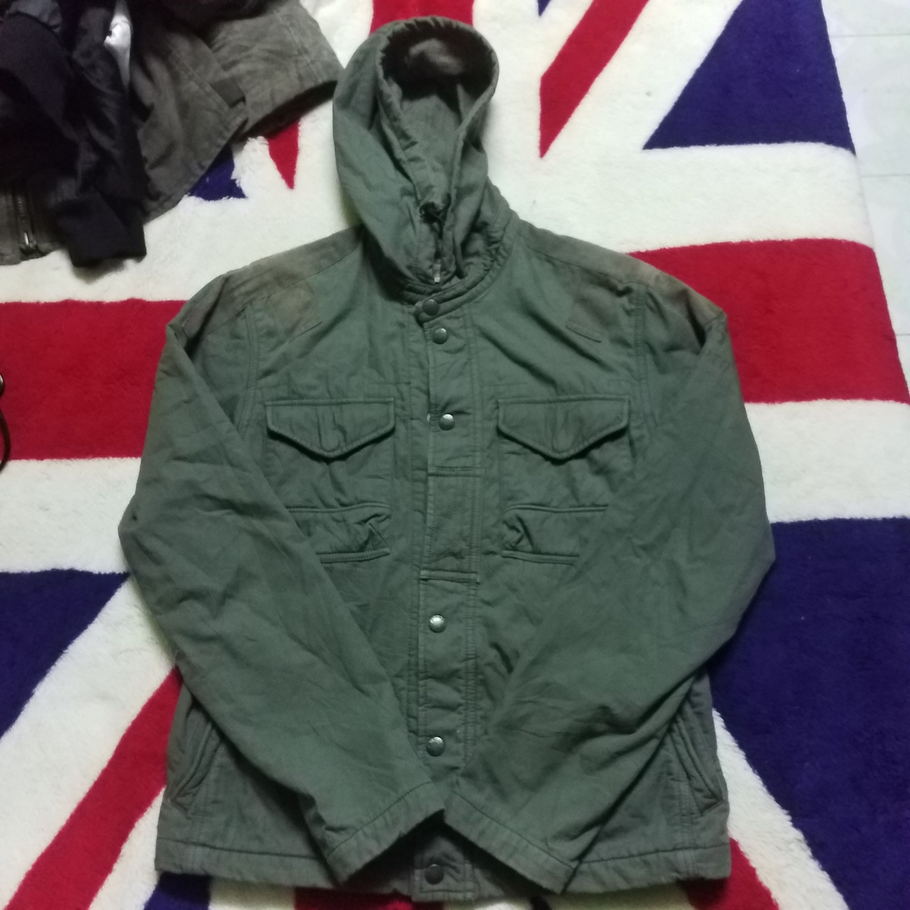 Avirex AVIREX HOODIE JACKET VARSITY SNAP BUTTON Size US M / EU 48-50 / 2 - 3 Thumbnail