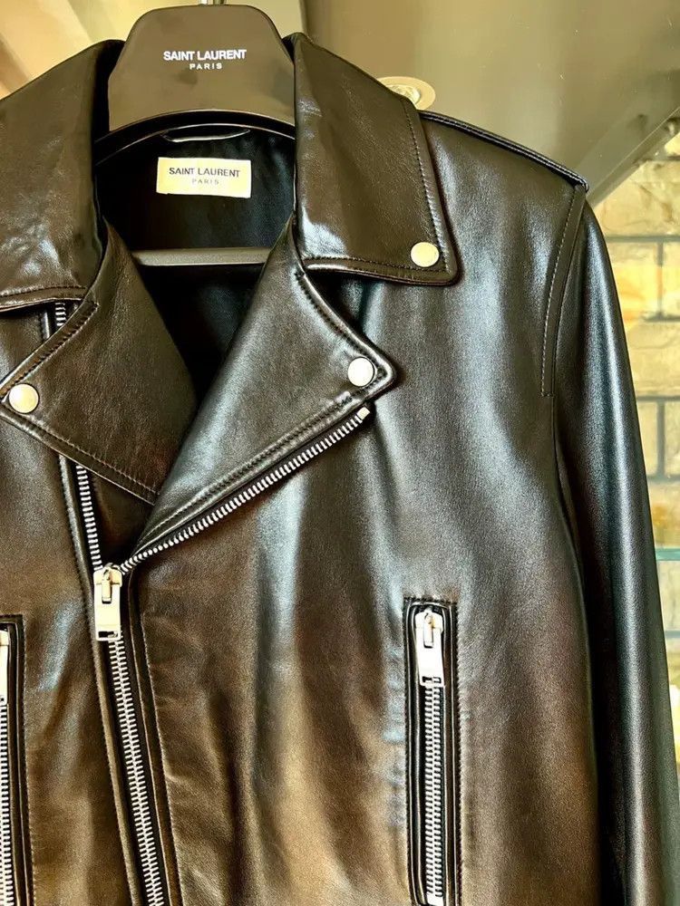 Saint Laurent Paris Saint Laurent Paris Sz 50 Saint Laurent Paris 13AW L01 Lam Size US M / EU 48-50 / 2 - 2 Thumbnail