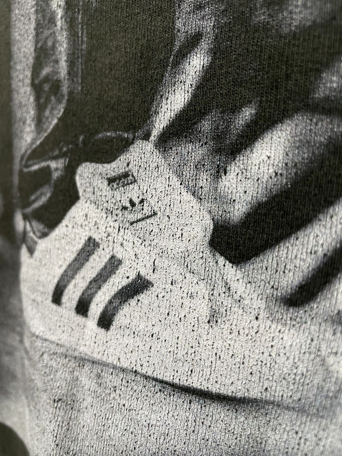 Band Tees × Vintage Vintage 90s Run DMC Adidas David Corio Photo Sweatshirt Size US L / EU 52-54 / 3 - 8 Thumbnail