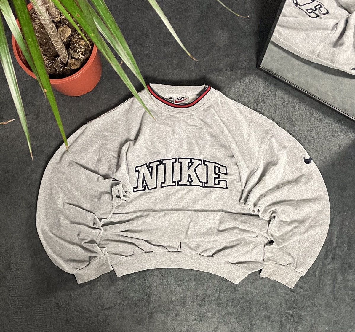 Nike 90s Nike Vintage Big Logo Bootleg Sweatshirt Grailed