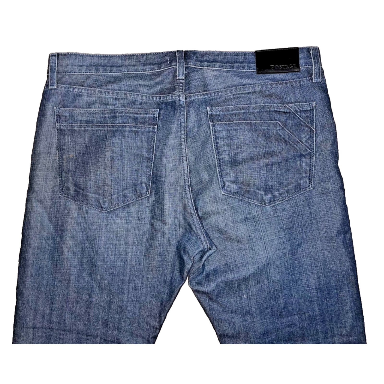 Denime VINTAGE Post’age Prescott 1244PD Jeans Selvedge Denim 36x30 Straight Fit Jeans Blue Mens Size US 36 / EU 52 - 6 Thumbnail