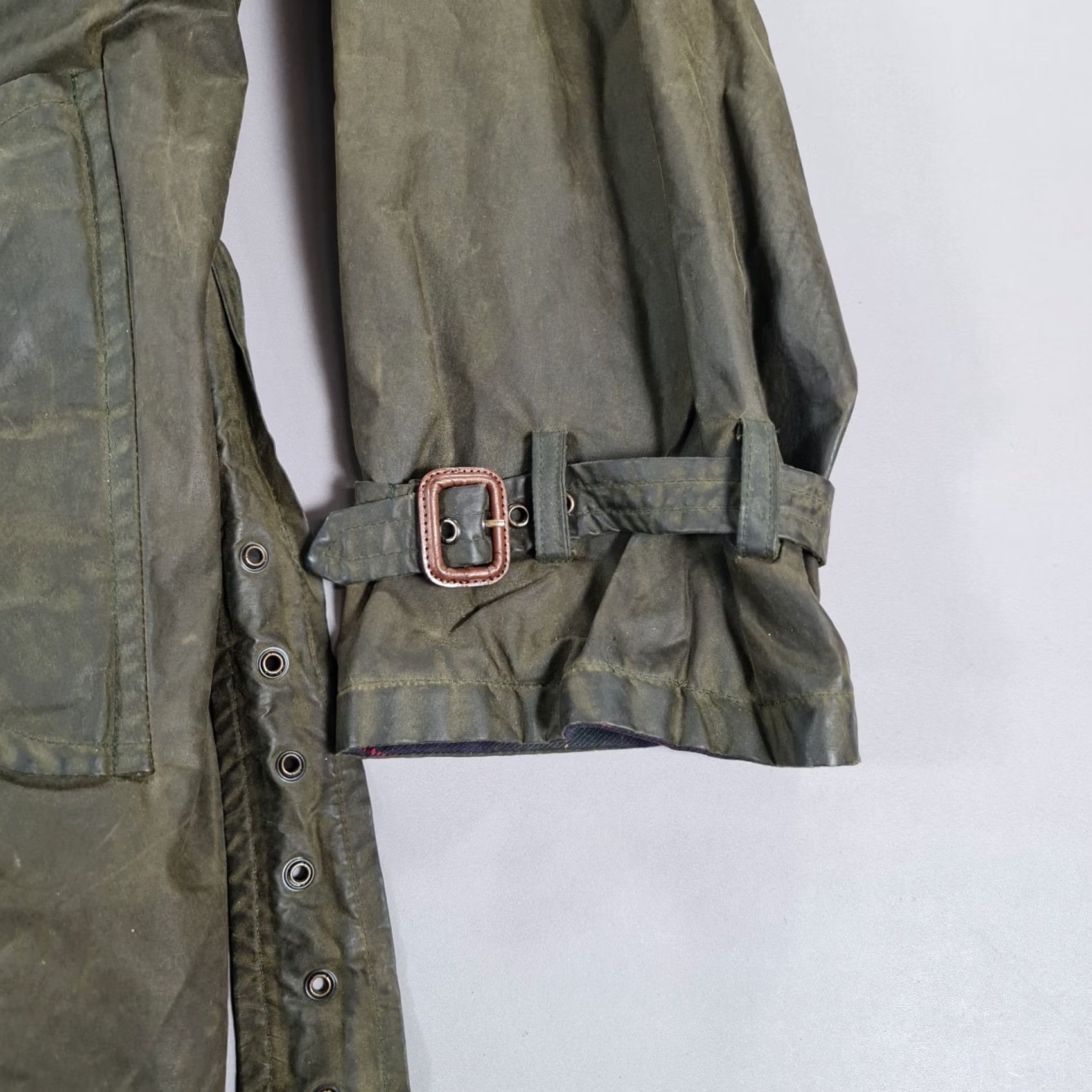 Polo Ralph Lauren Polo Ralph Lauren Mens Trench Coat - Green Medium Waxed Sportsman Hunting Tartan - Vintage Size US M / EU 48-50 / 2 - 4 Thumbnail