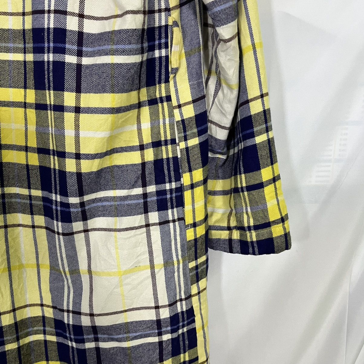 Tsumori Chisato TSUMORI CHISATO SLEEP WEAR PLAID COAT JACKET Size M / US 6-8 / IT 42-44 - 11 Thumbnail