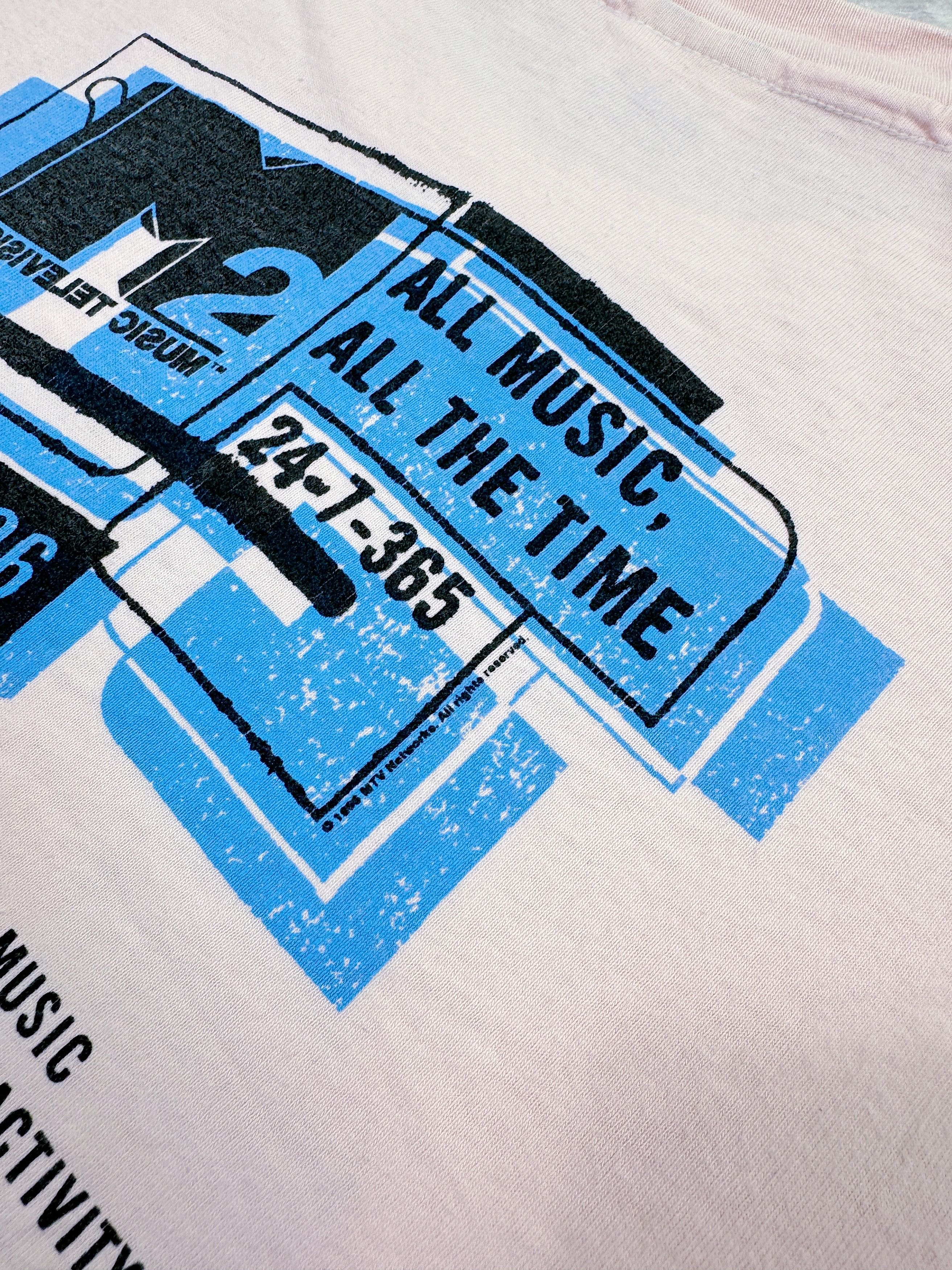 Hanes × Mtv × Vintage 1996 MTV 2 First Promo T-Shirt M2 Music Television Size US XL / EU 56 / 4 - 21 Thumbnail
