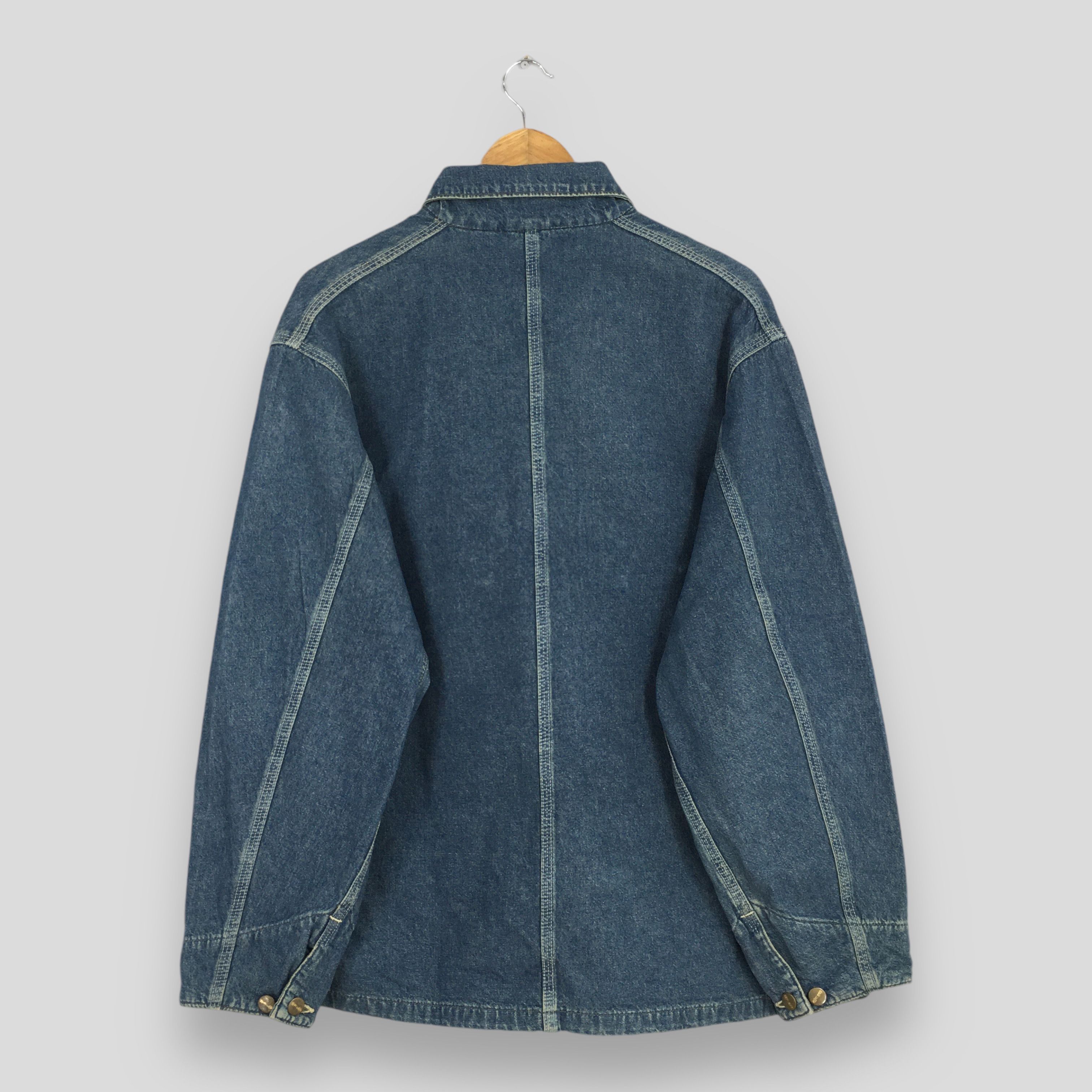 Carhartt 80s Carhartt Michigan Denim Chore Workers Jacket XLarge Size US XL / EU 56 / 4 - 7 Thumbnail